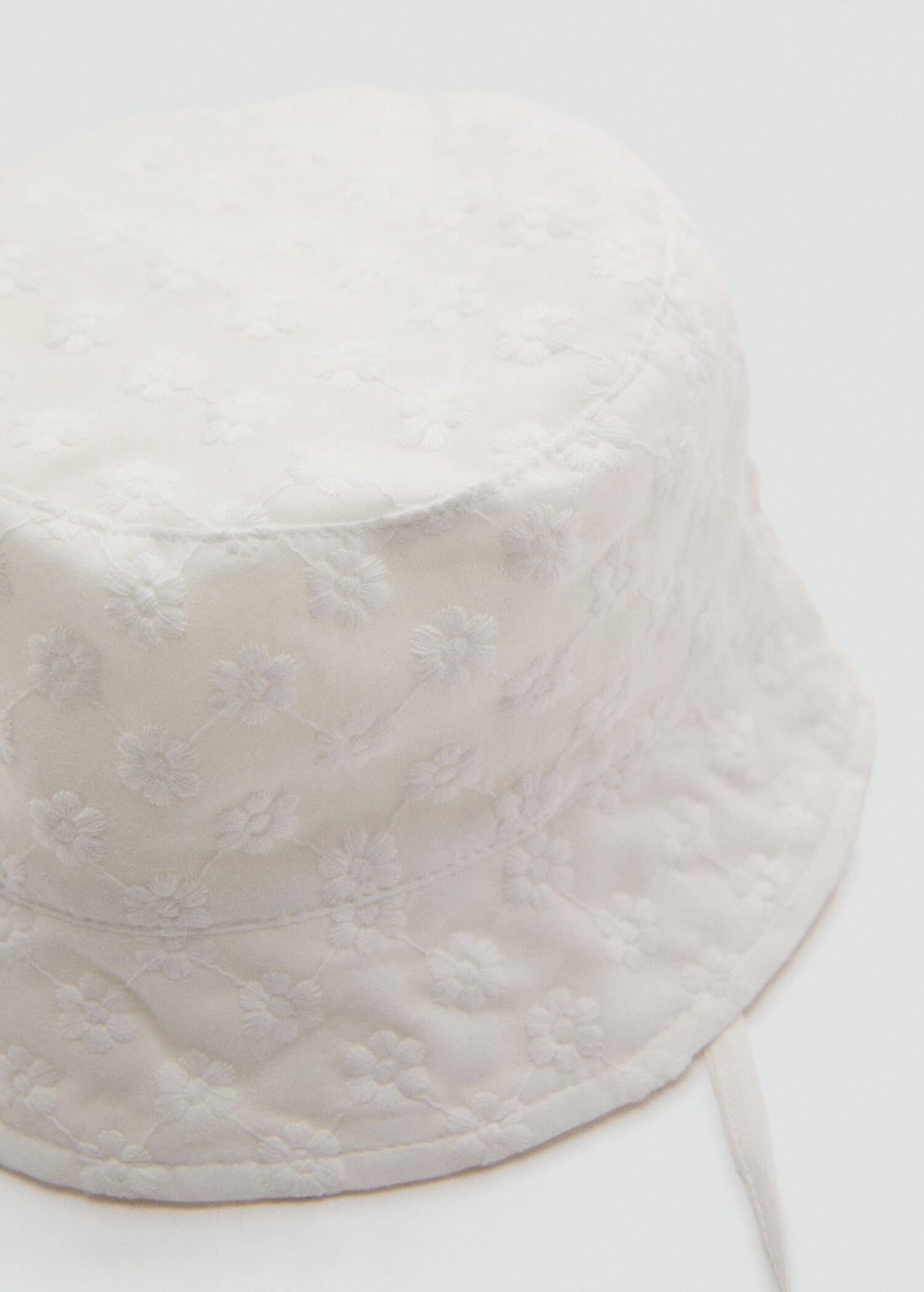 Embroidered bucket hat - Medium plane