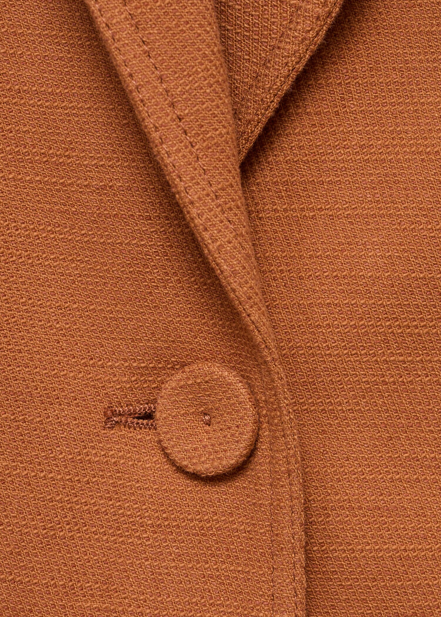 Cotton and linen-blend suit blazer - Details of the article 8