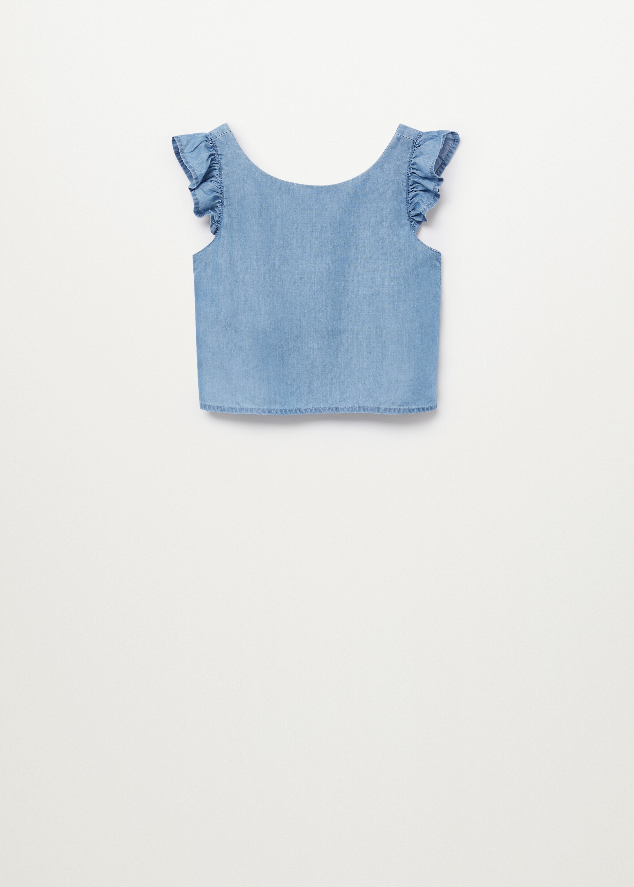 Blusa lyocell volantes - Artículo sin modelo