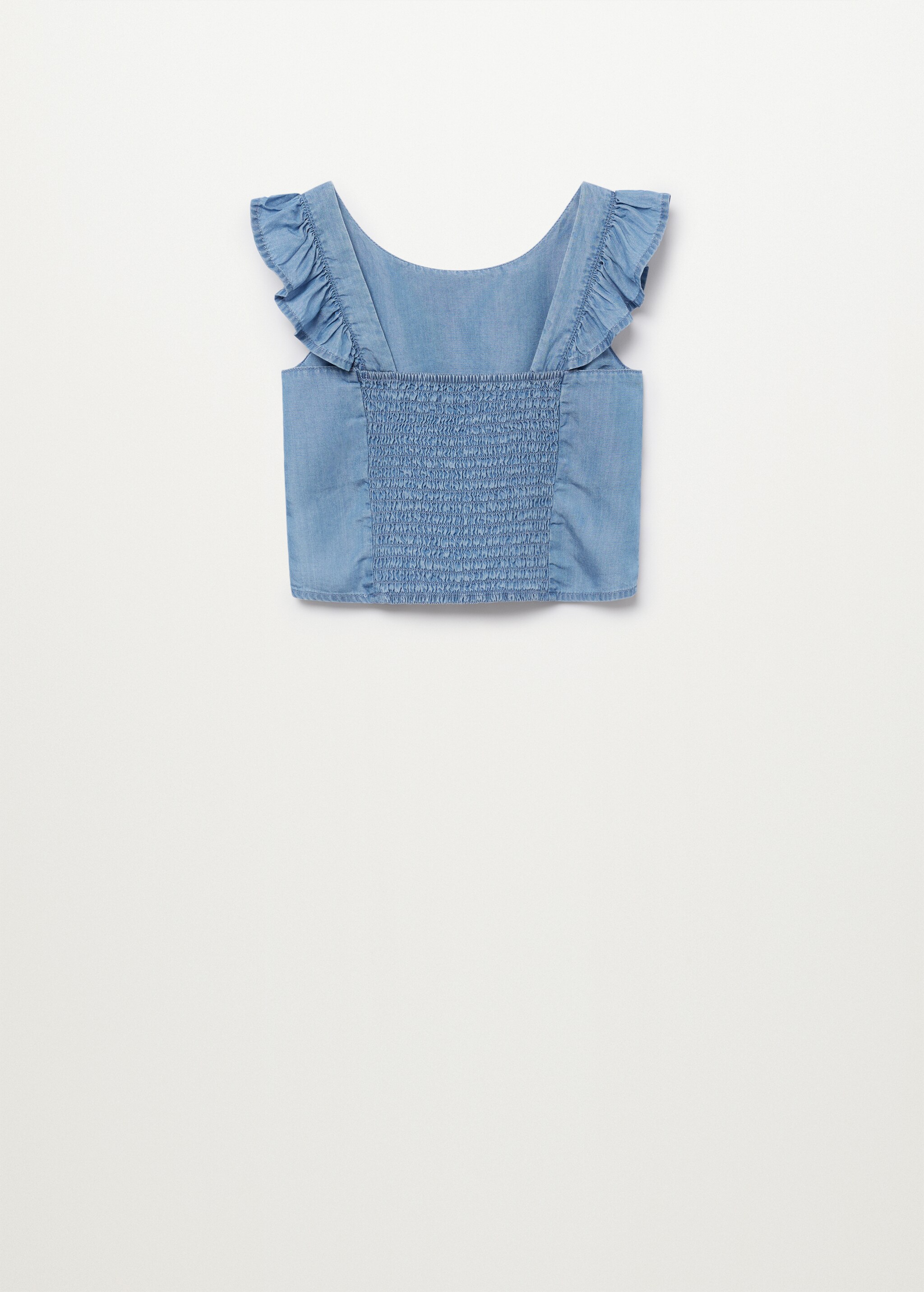 Blusa lyocell volantes - Reverso del artículo