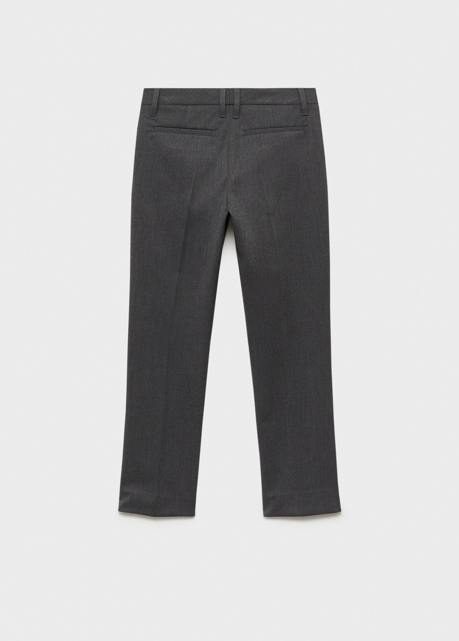 Crop skinny trousers - Reverse of the article