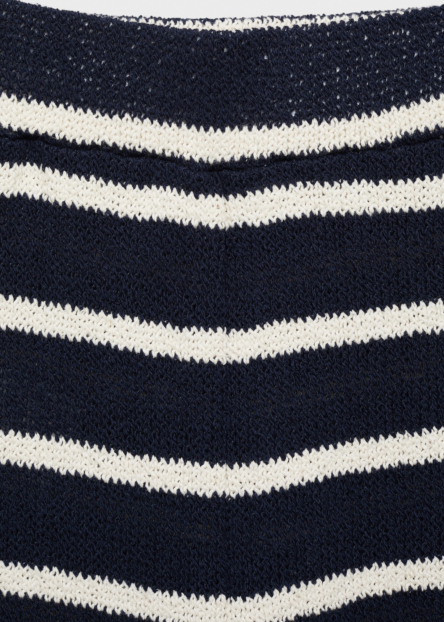 Striped knit trousers - Details of the article 8
