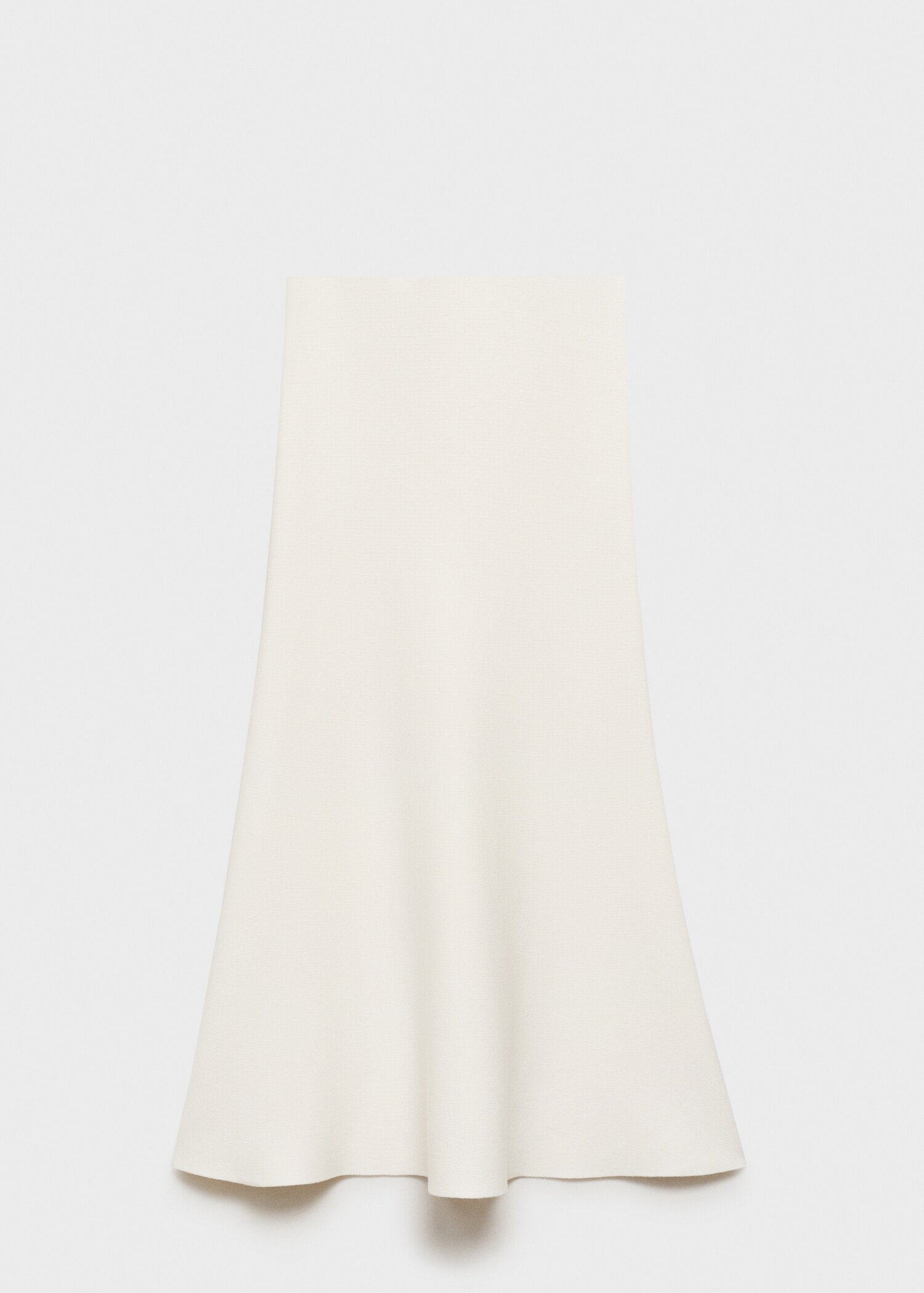 Fine-knit peplum skirt - Article without model