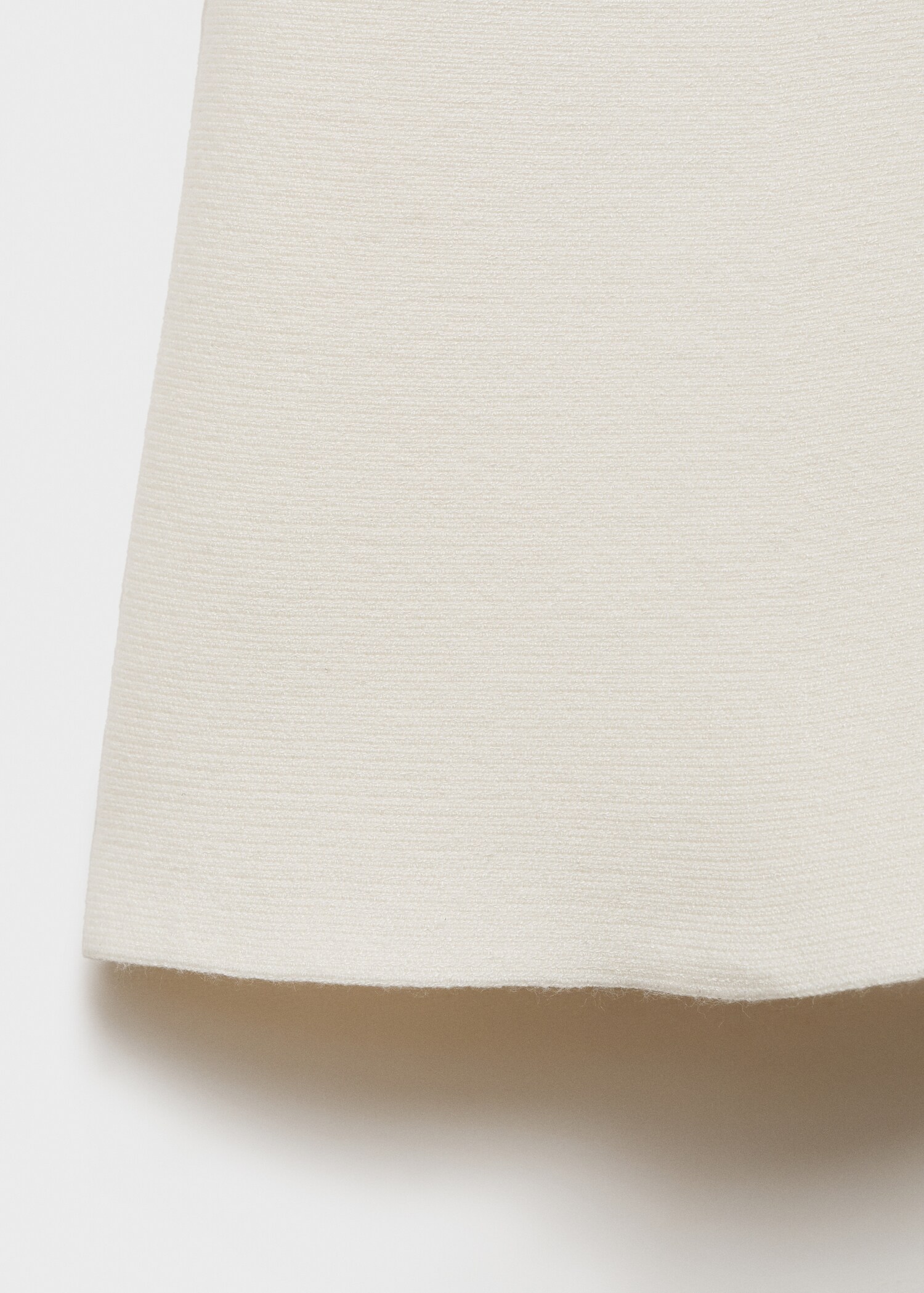 Fine-knit peplum skirt - Details of the article 0