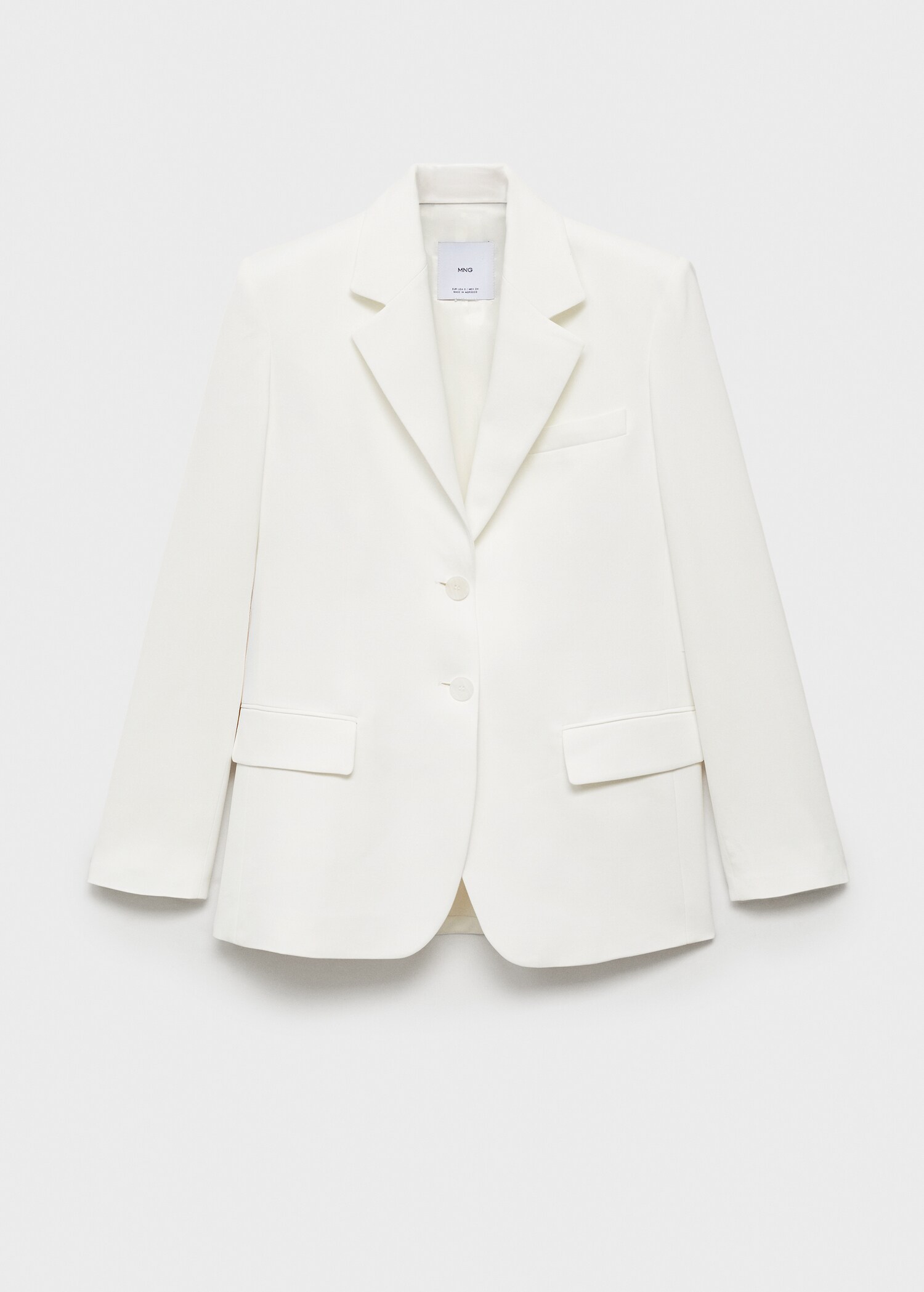 Straight button suit blazer - Article without model