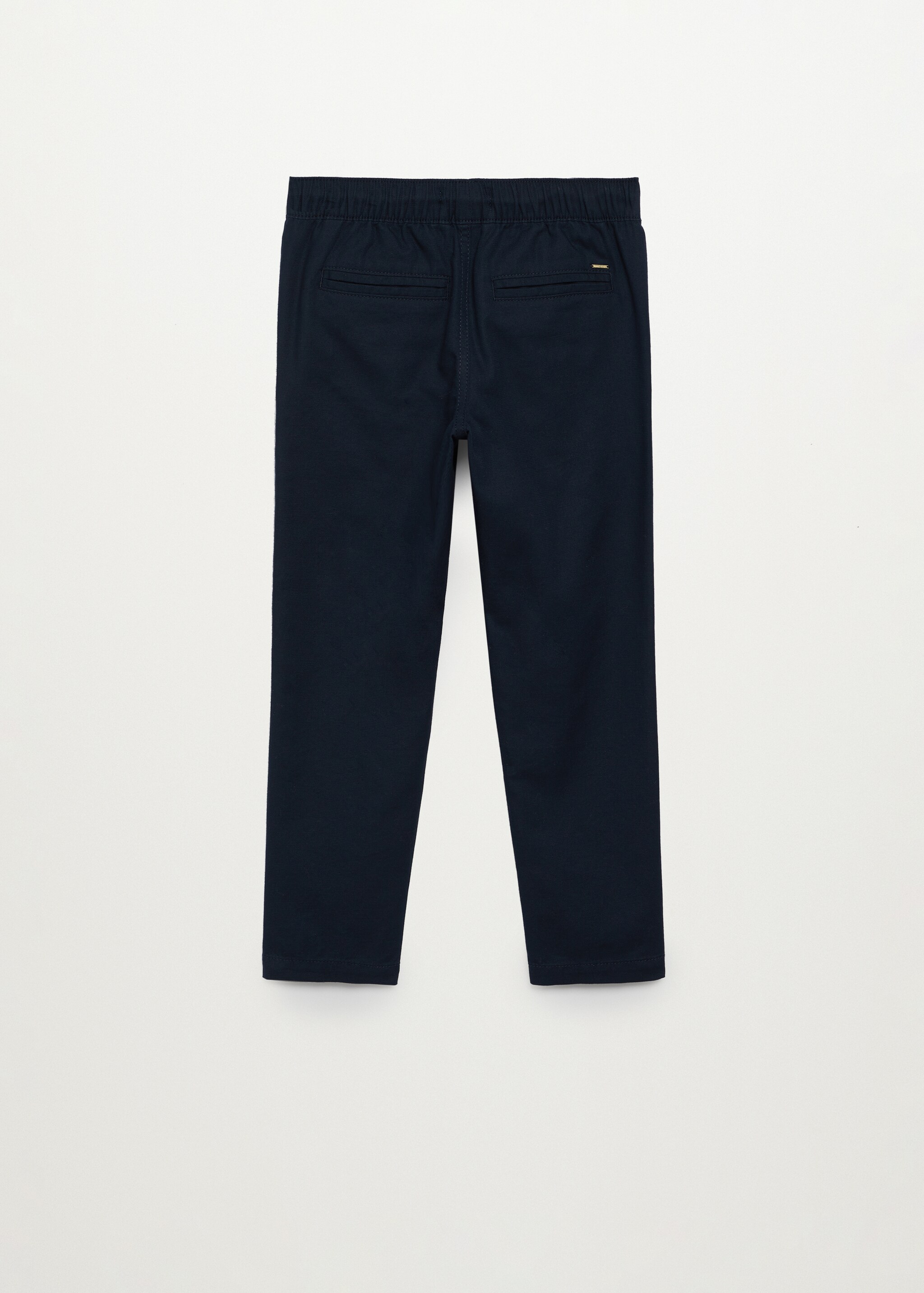 Pantalón algodón cintura elástica - Reverso del artículo