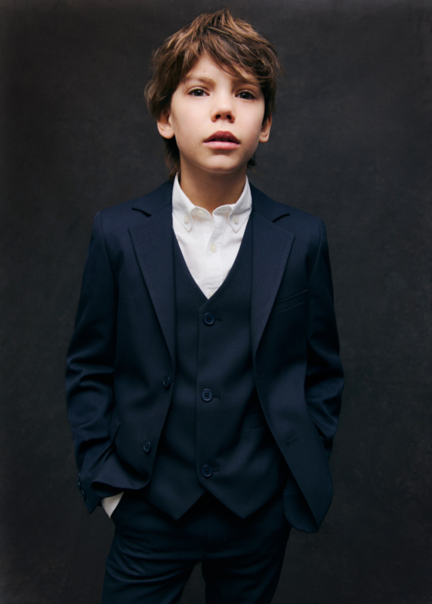 Gilet de costume slim fit - Détail de l'article 7