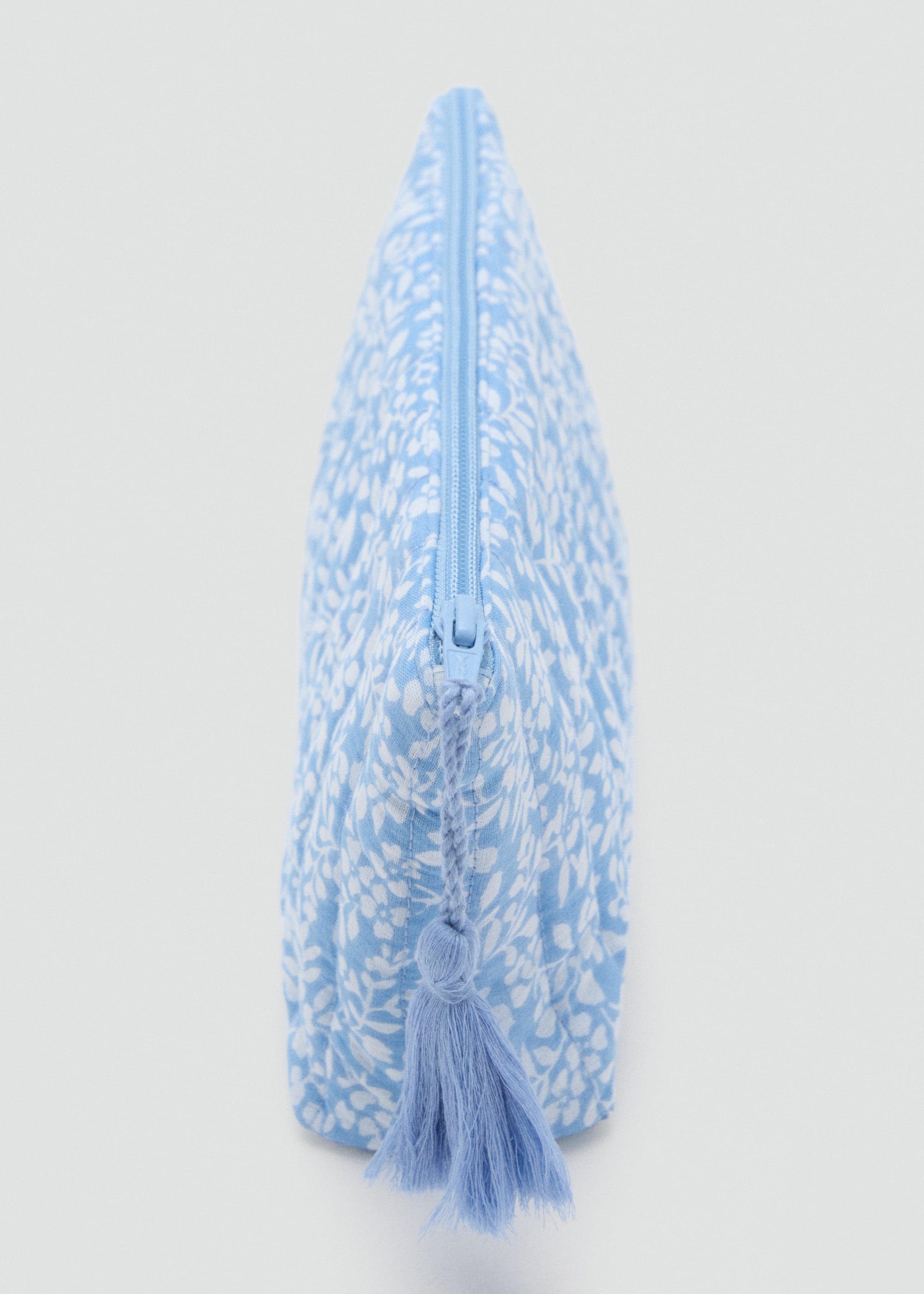 Gemusterter Kulturbeutel in Stepp-Optik - Detail des Artikels 1, Himmelblau. Ref: 87066716-00.