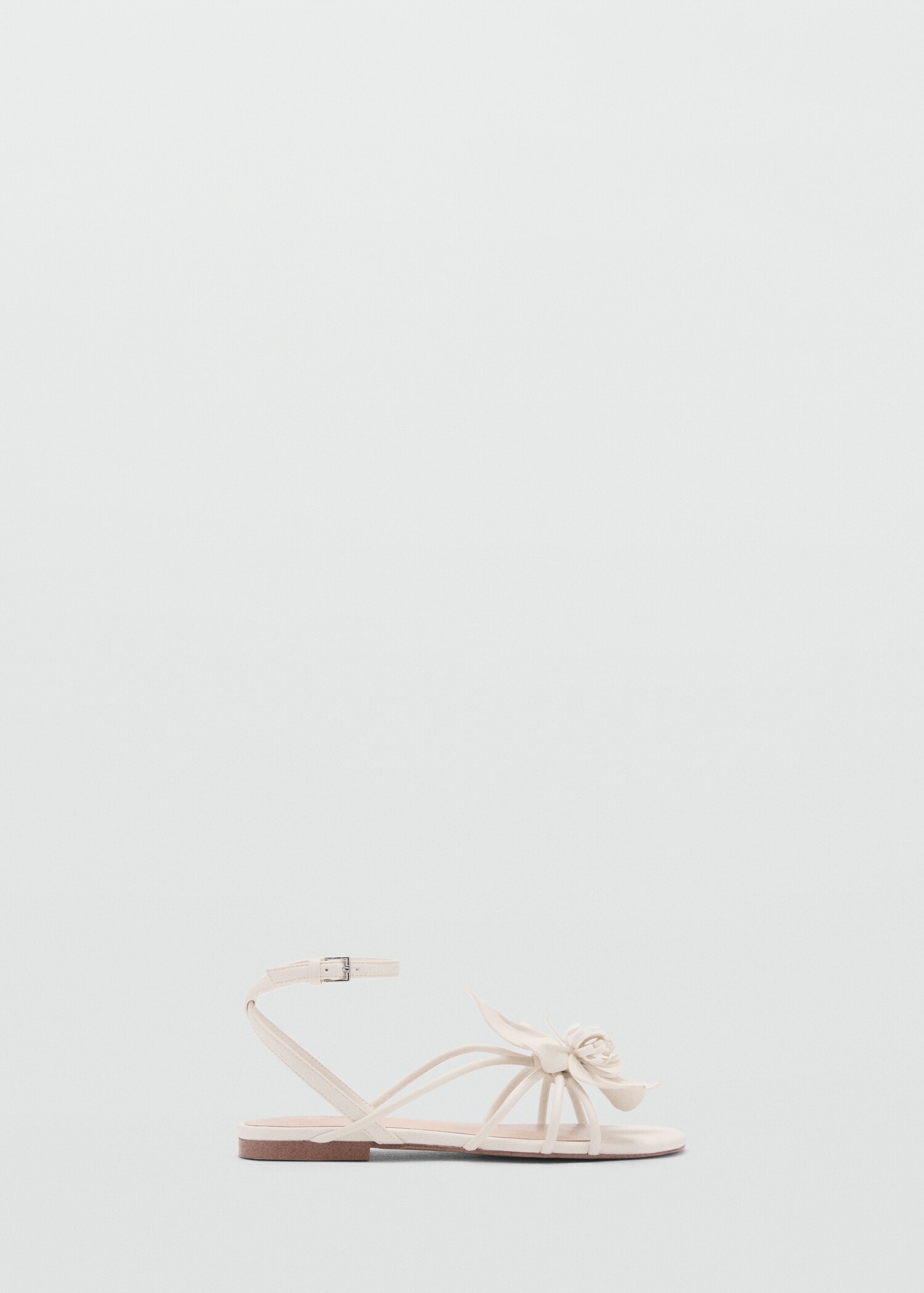 Sandals with flower strap - Article without model