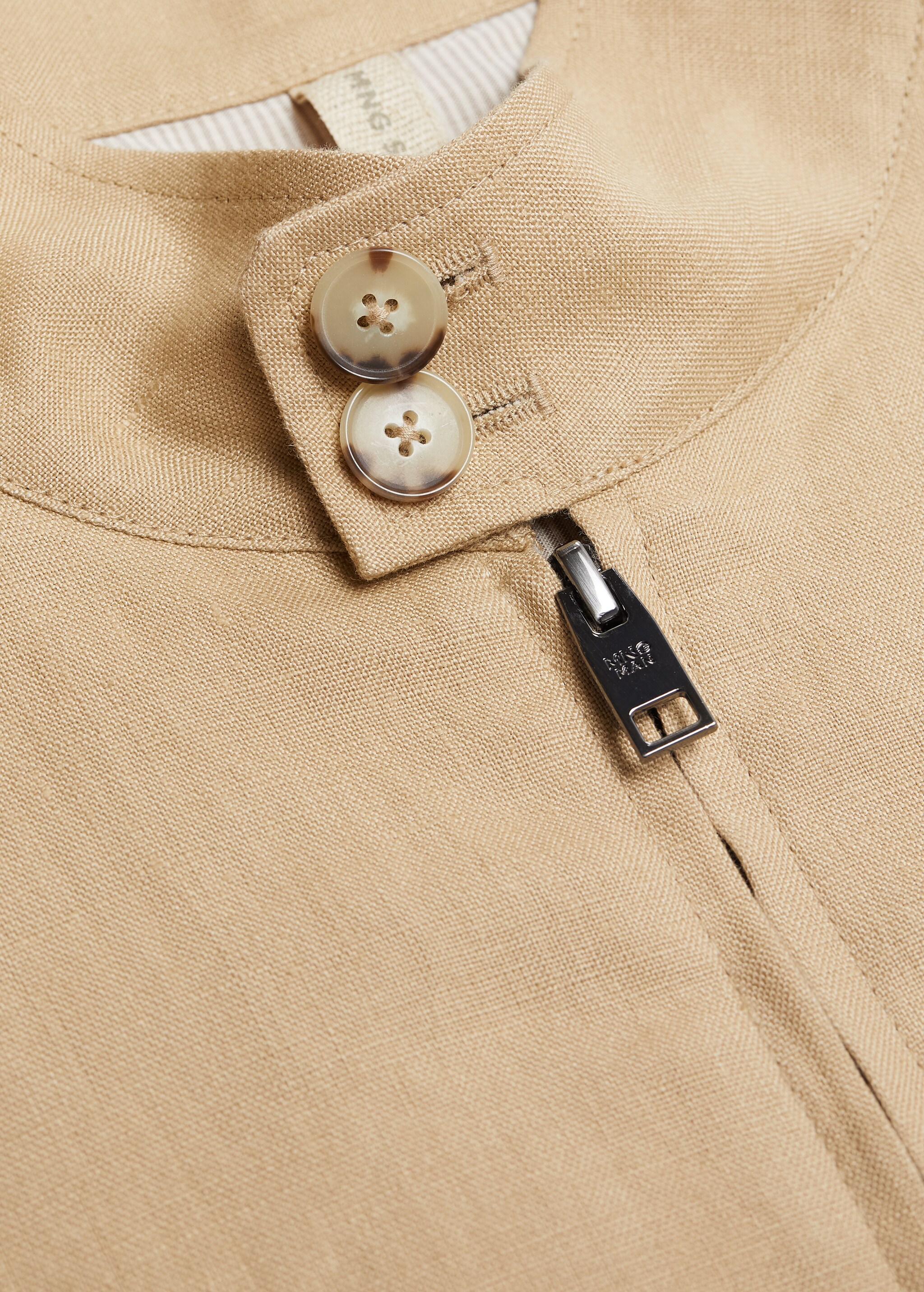 Bunda bomber 100% len - Detail zboží 7