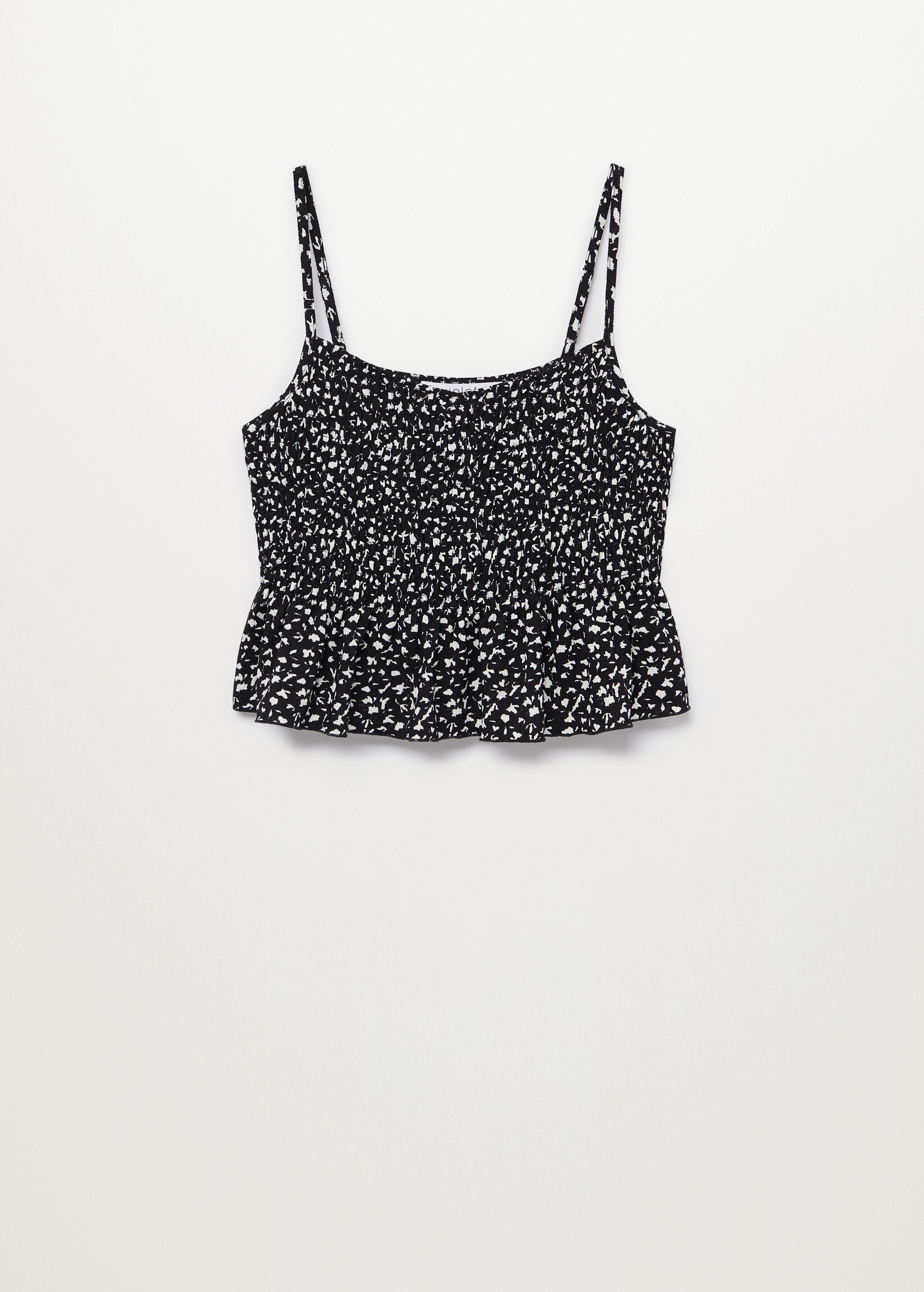 Top estampado volante - Artículo sin modelo