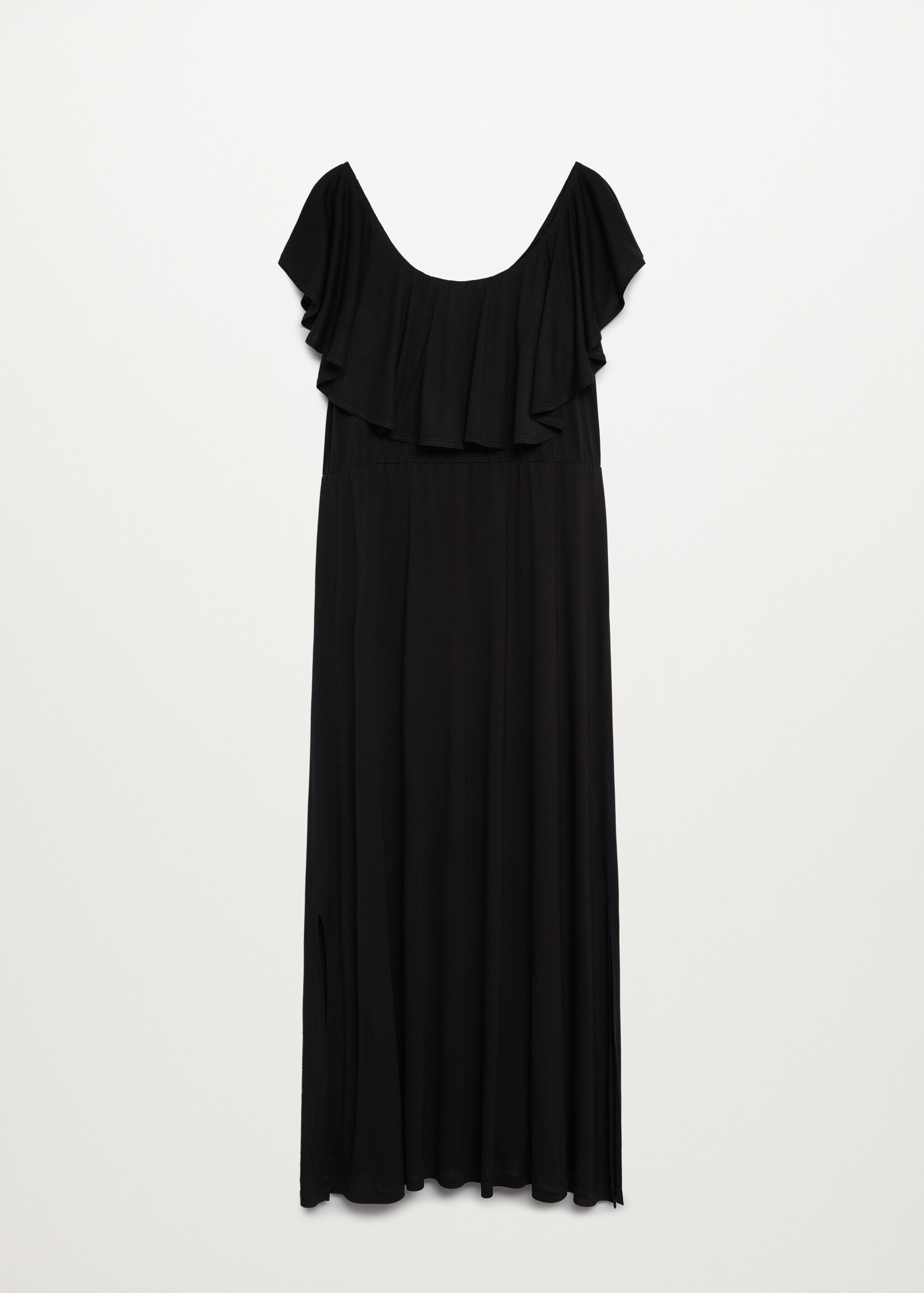 Ruffle knit dress - Article without model