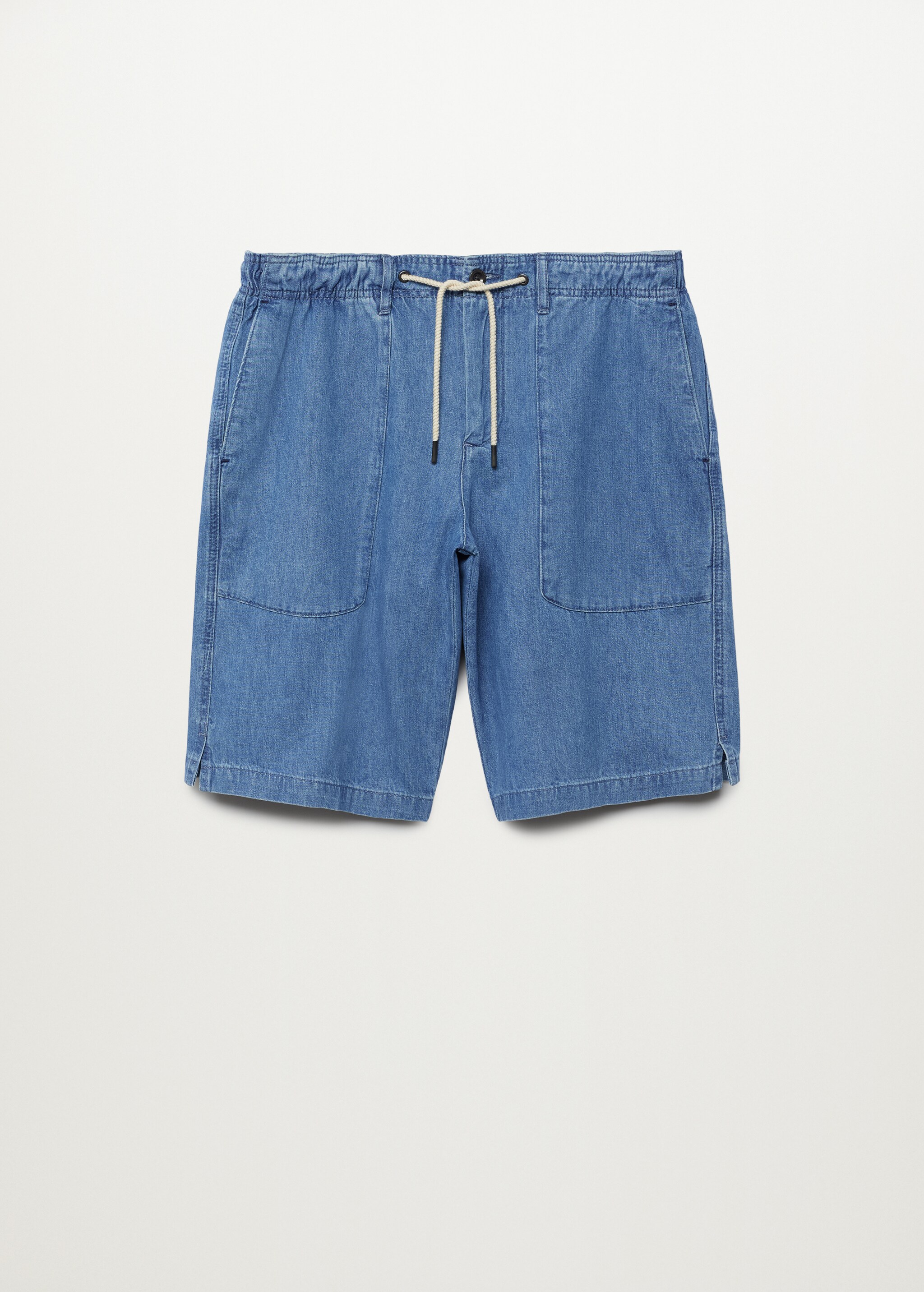 Relaxed denim shorts - Article without model