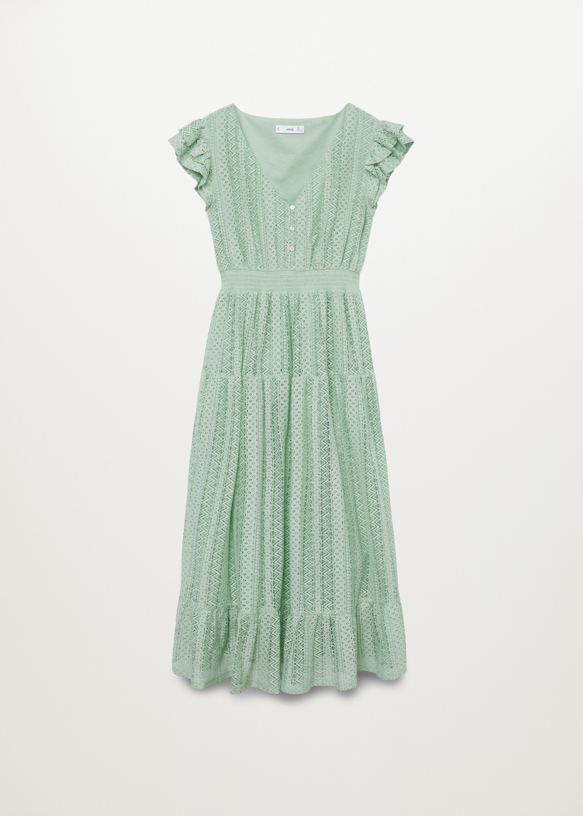 Vestido algodón orgánico calado - Artículo sin modelo