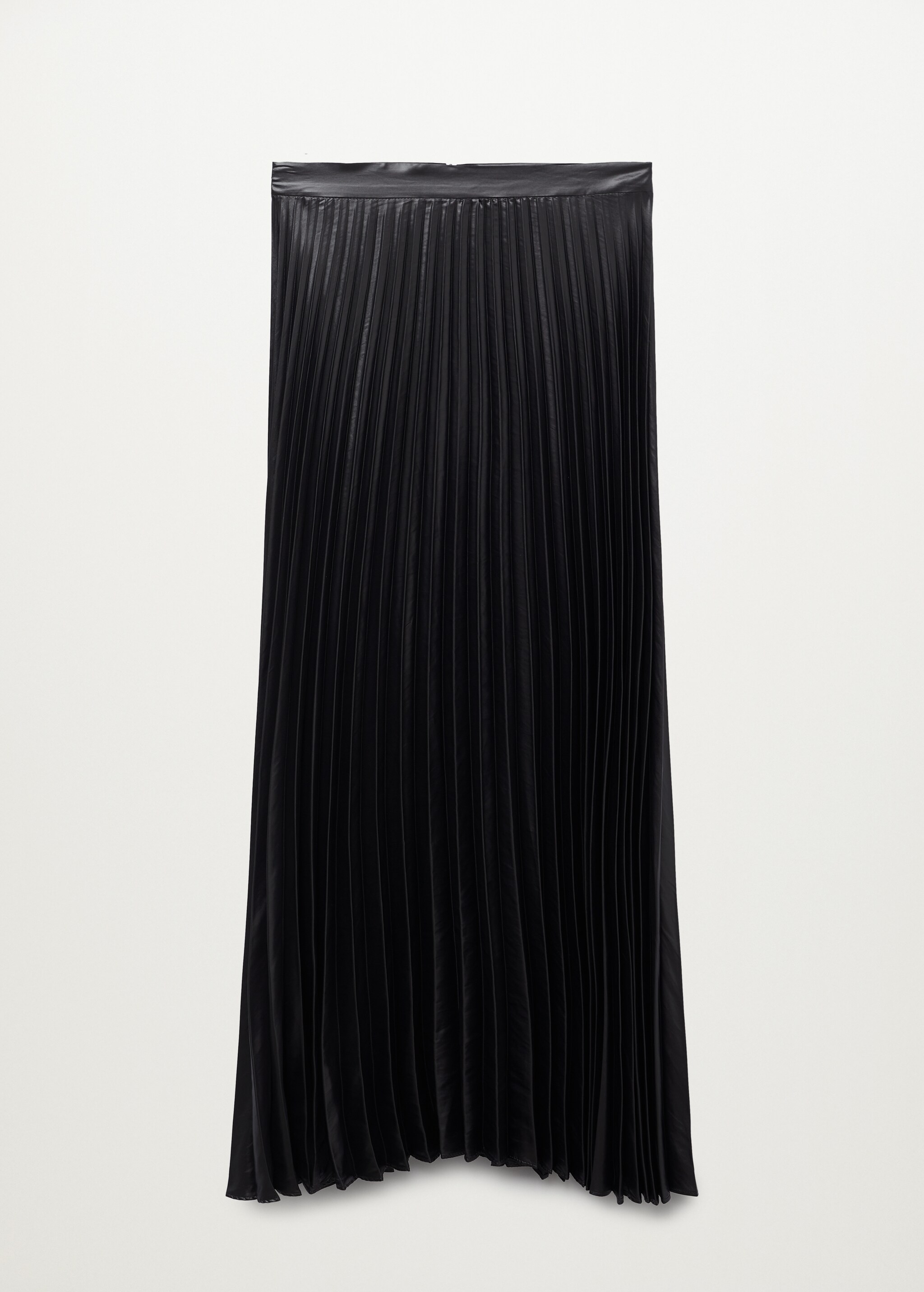 Satin pleated skirt - Article without model
