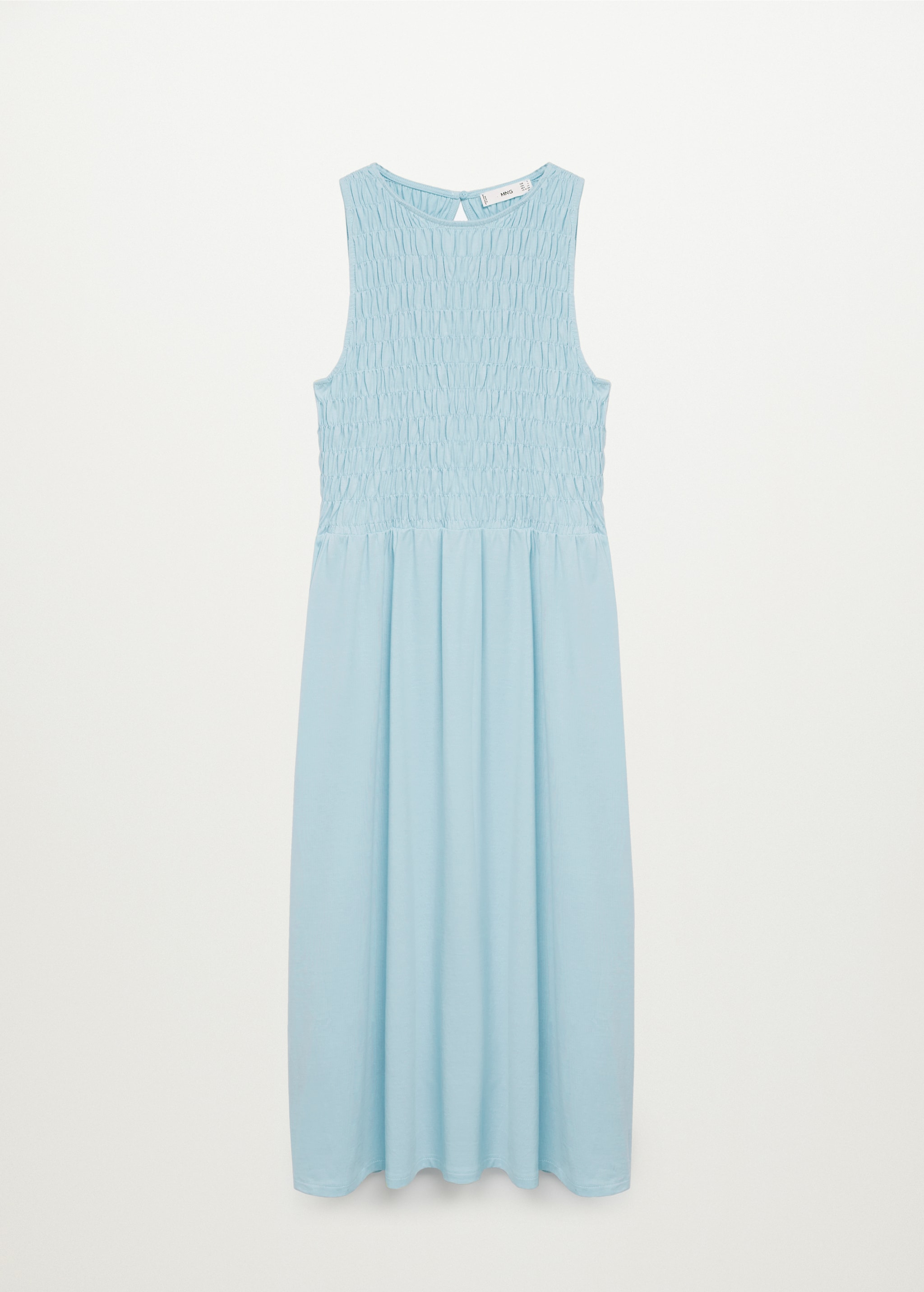 Gekräuseltes Midi-Kleid - Artikel ohne Model