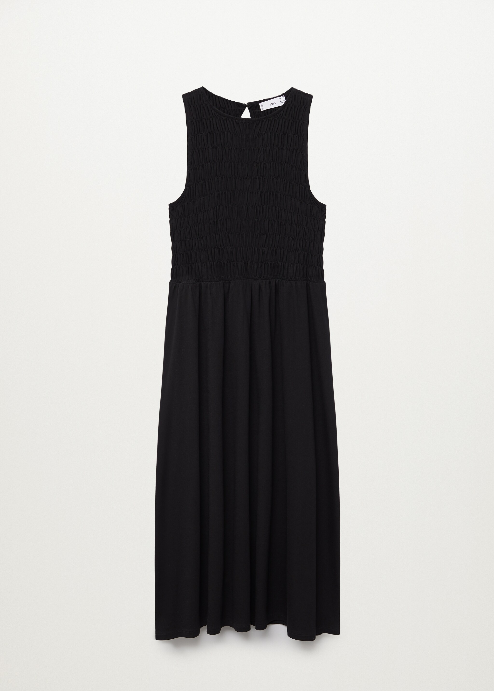 Gekräuseltes Midi-Kleid - Artikel ohne Model