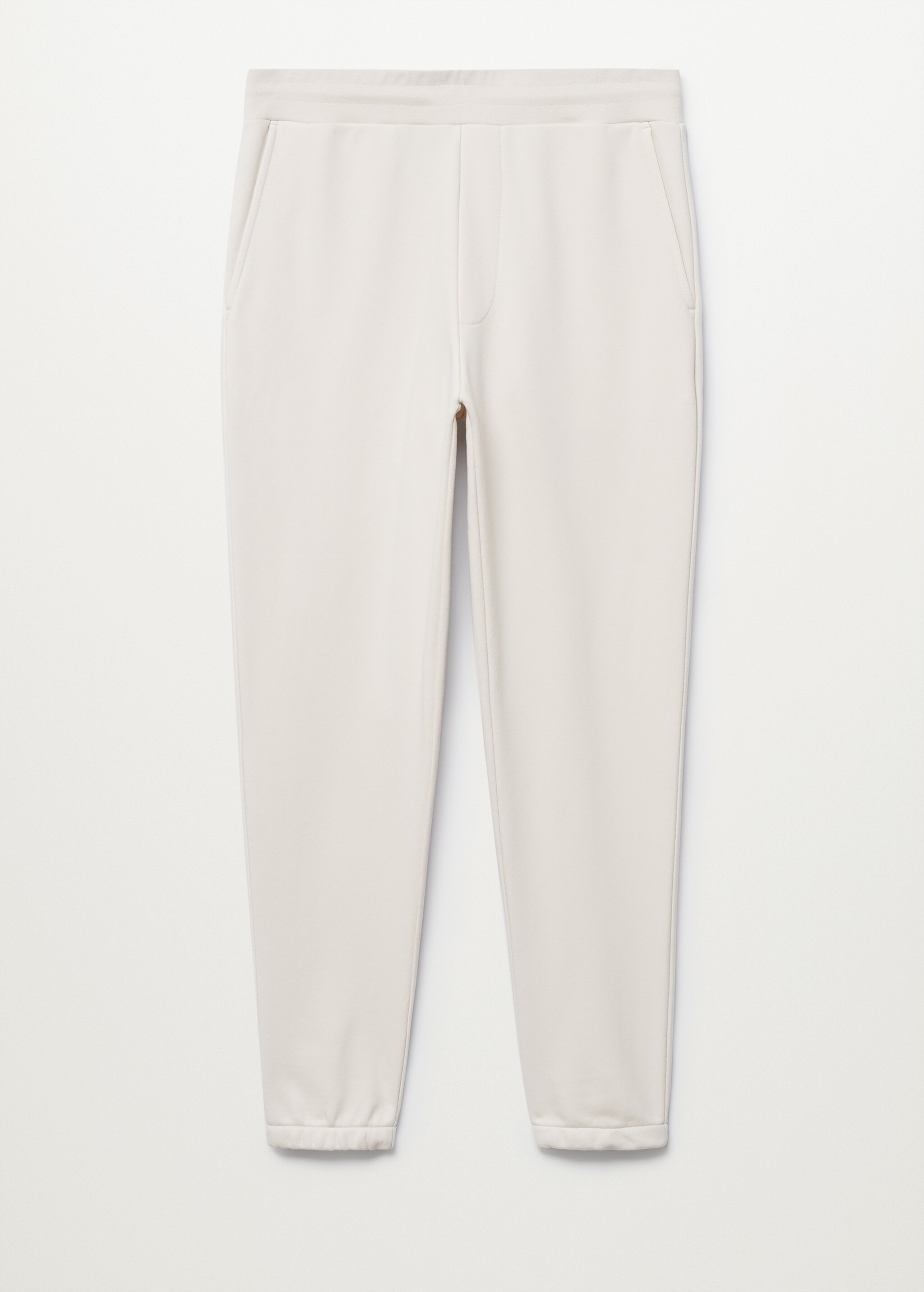 Kalhoty jogger z teplákoviny - Zboží bez modelu