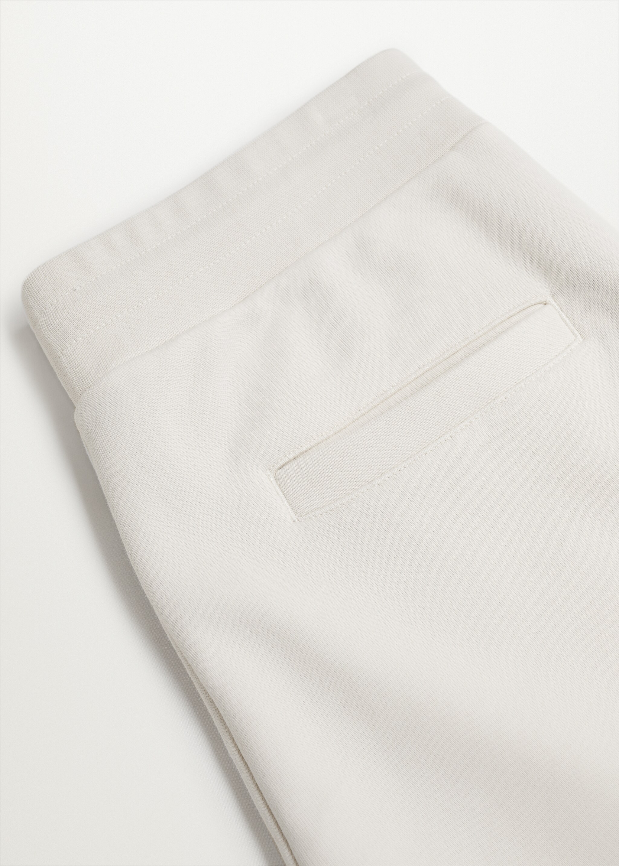 Kalhoty jogger z teplákoviny - Detail zboží 8