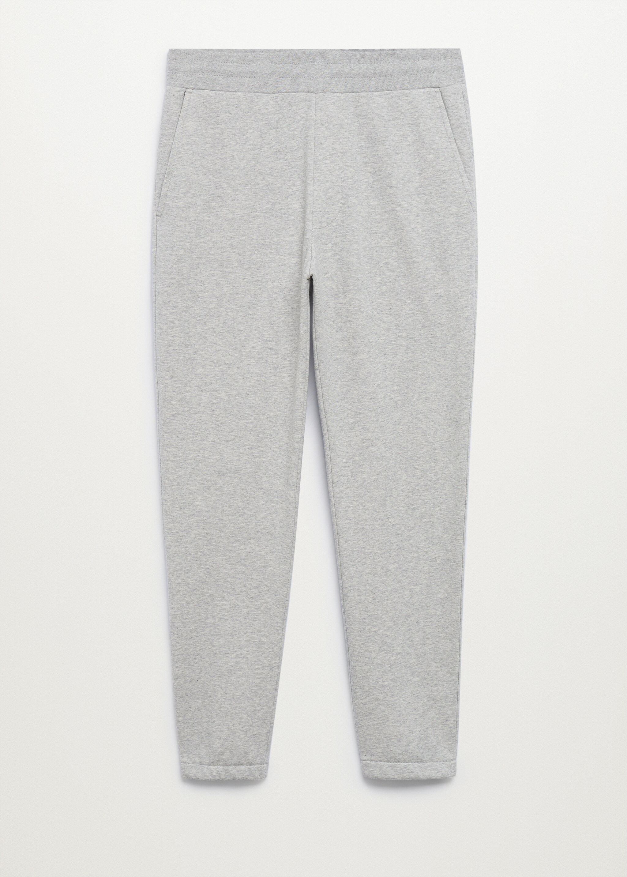 Kalhoty jogger z teplákoviny - Zboží bez modelu
