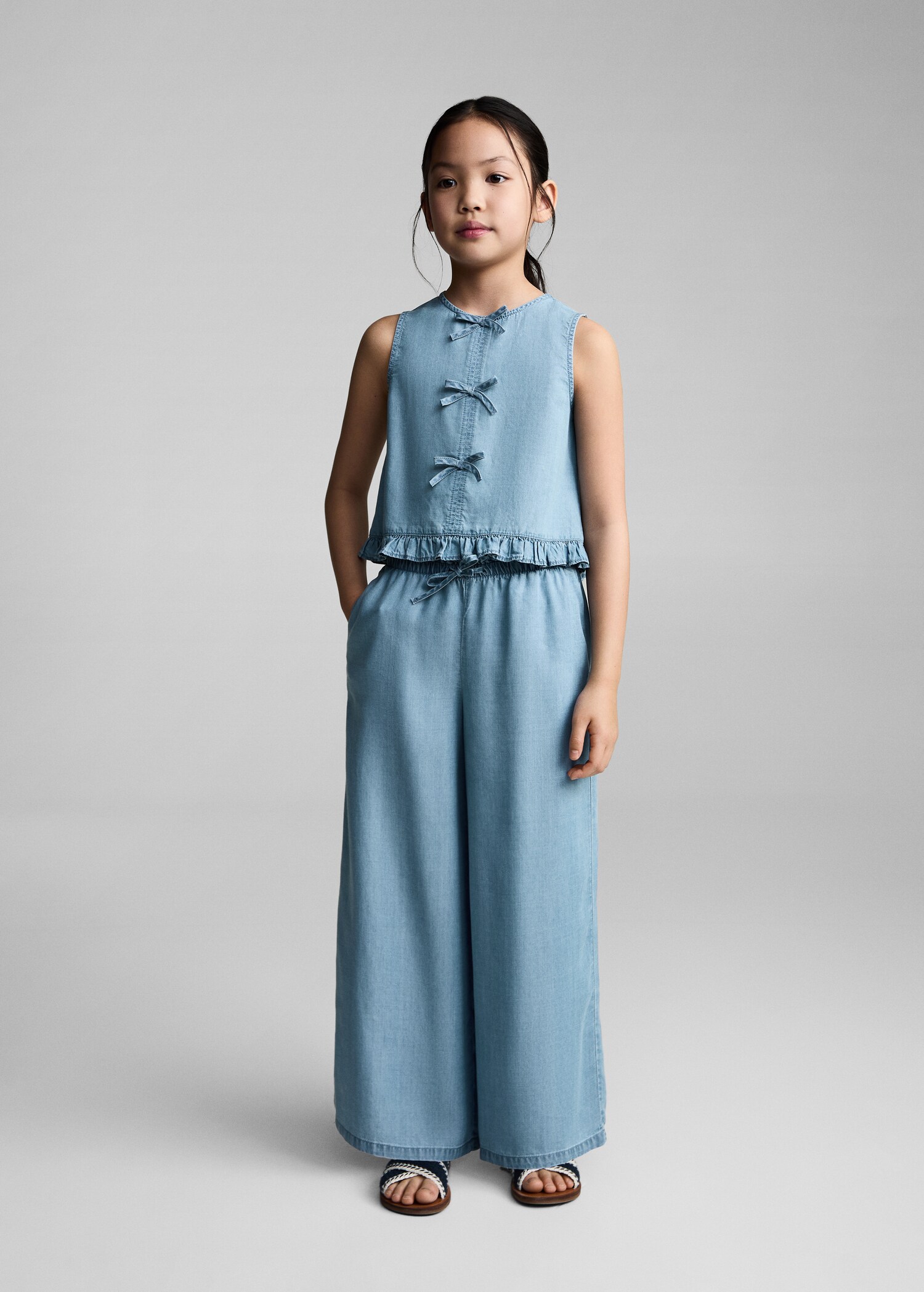 Bows fluid blouse - Details of the article 2