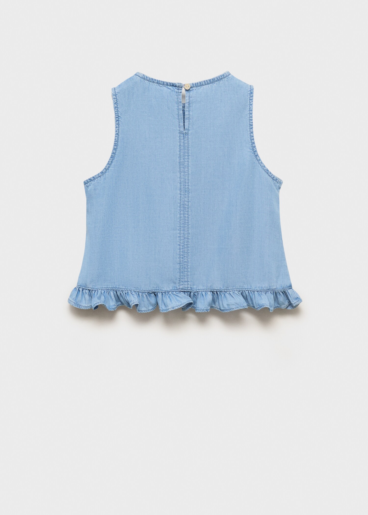 Bows fluid blouse - Reverse of the article