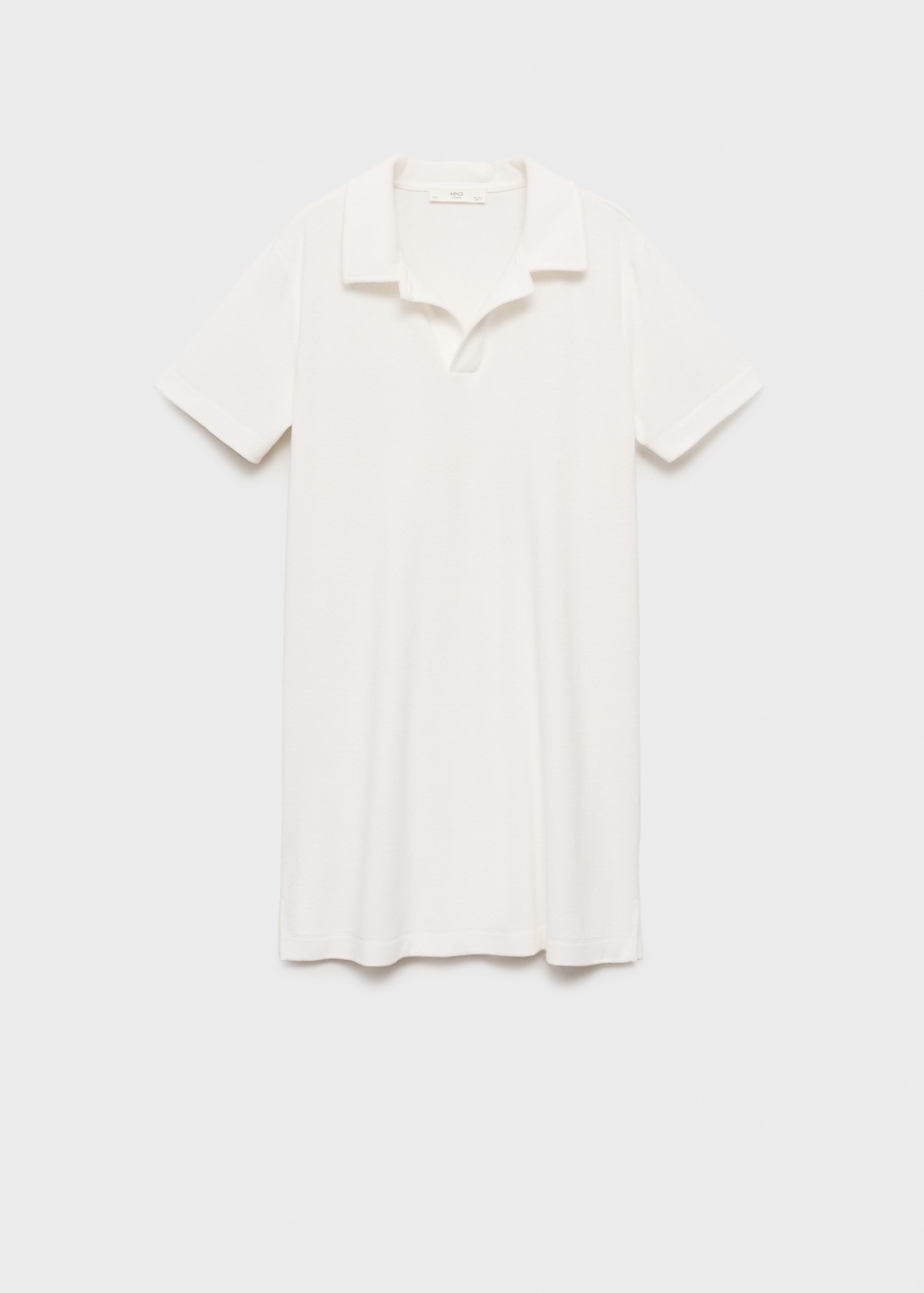 Terry cotton nightdress - Article without model