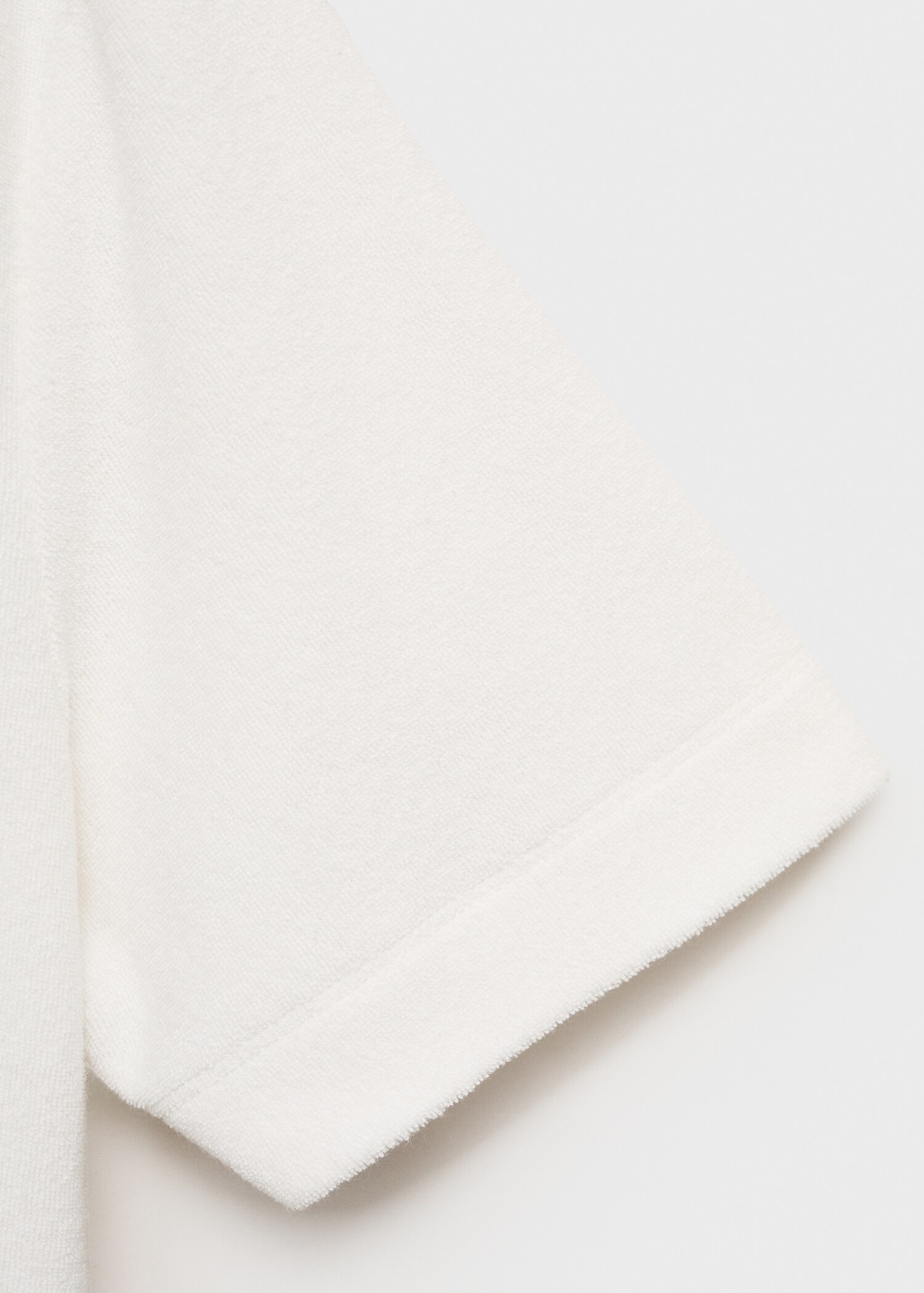 Terry cotton nightdress - Details of the article 0