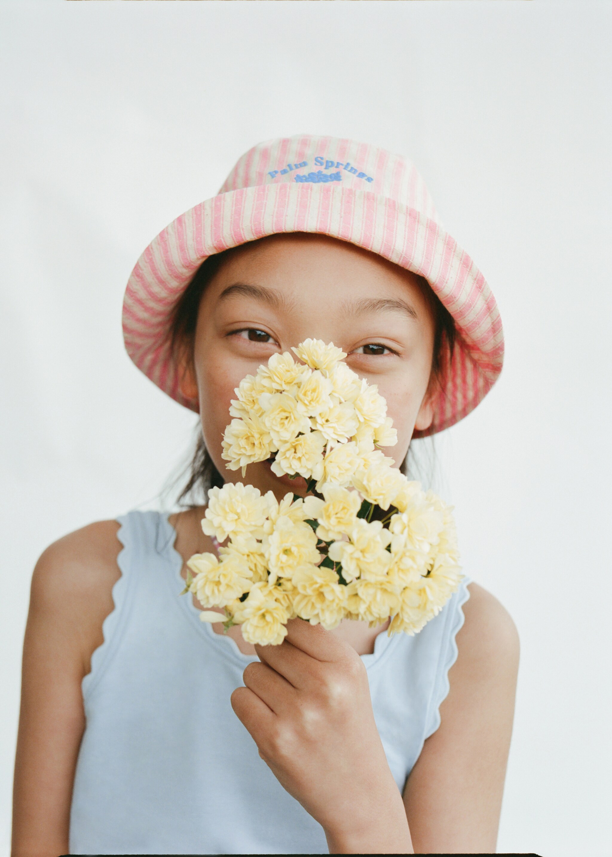 Bucket hat - Details of the article 5, Pink. Ref: 87067170-00.
