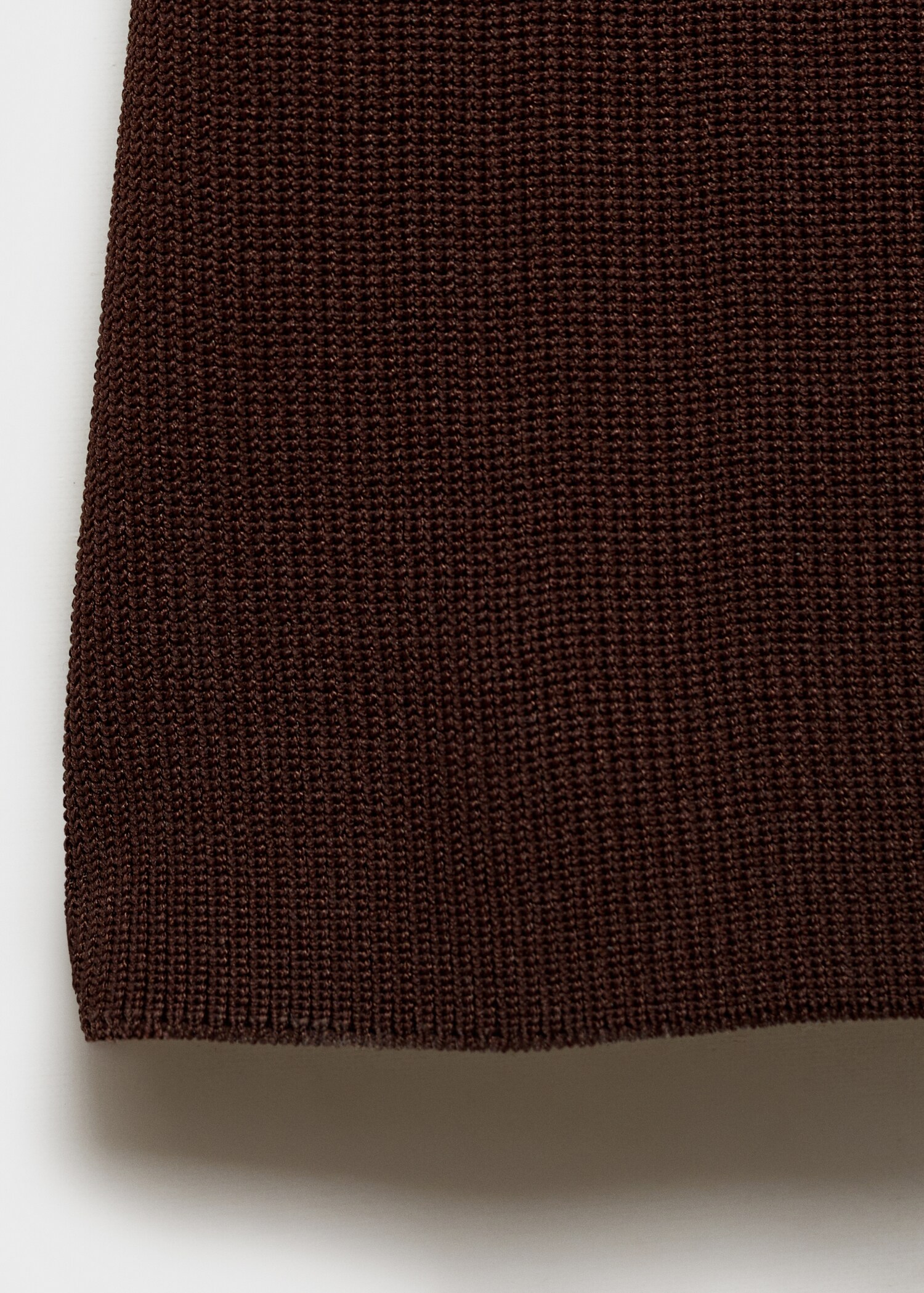 Straight knitted trousers - Details of the article 0