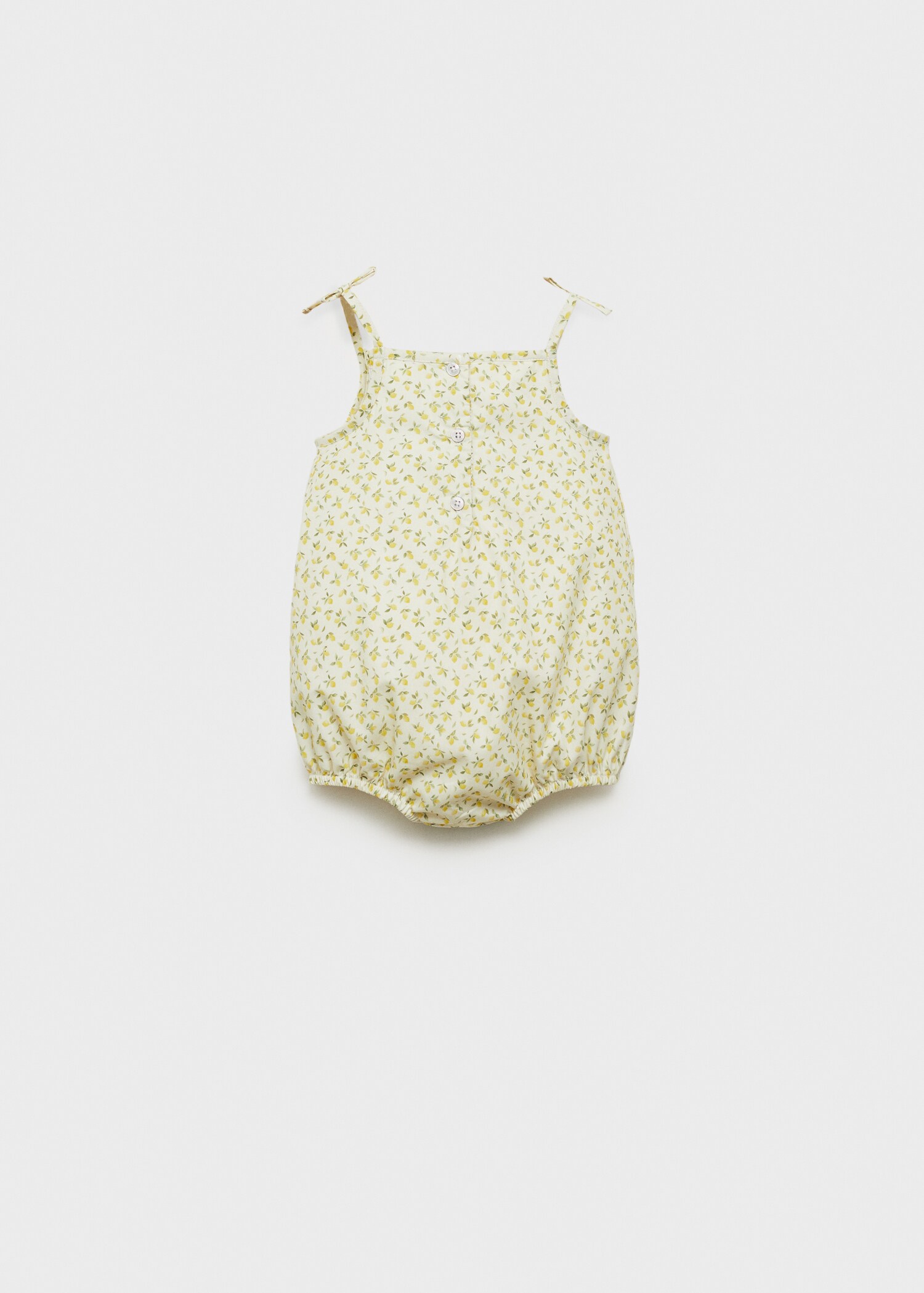 Pelele algodón estampado - Reverso del artículo