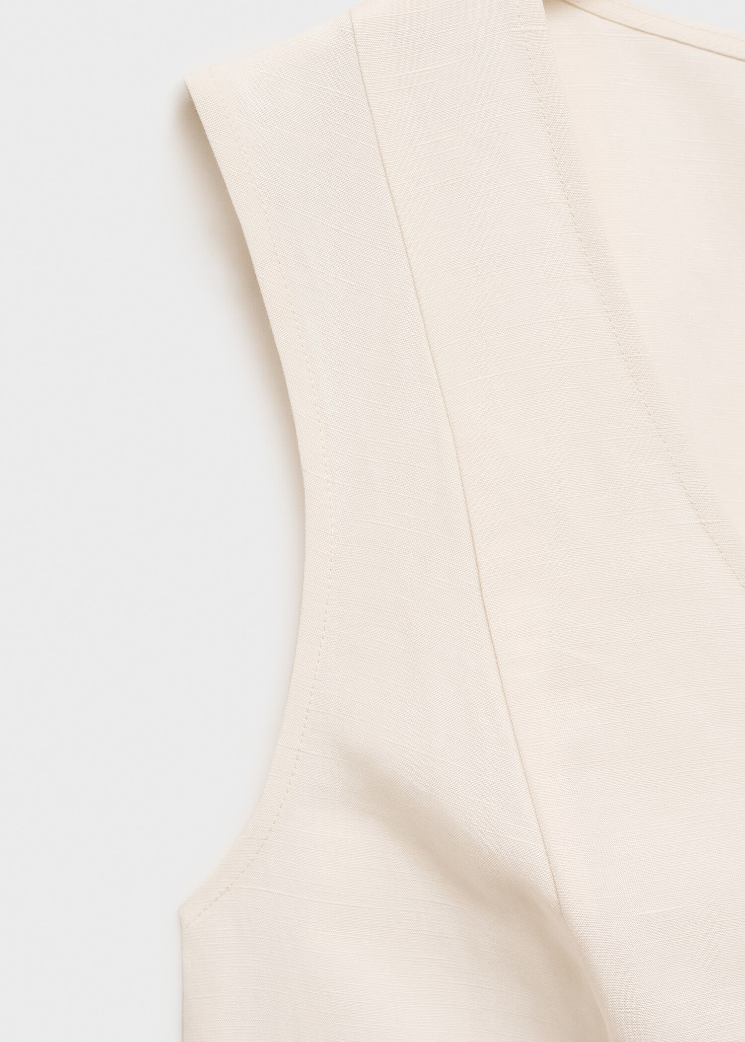 Top peplum mezcla lino - Detalle del artículo 8