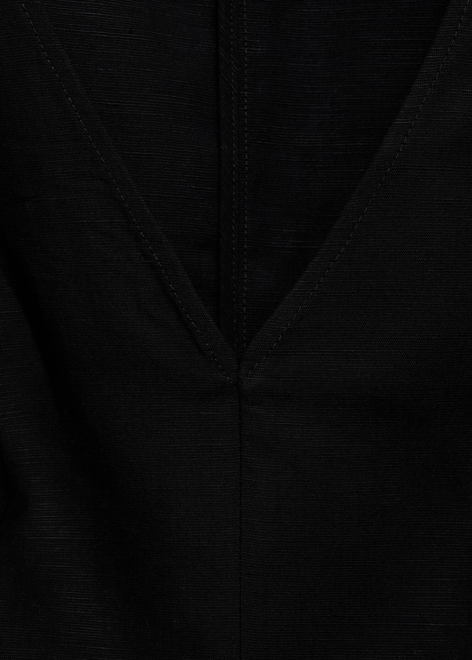 Top peplum mezcla lino - Detalle del artículo 0