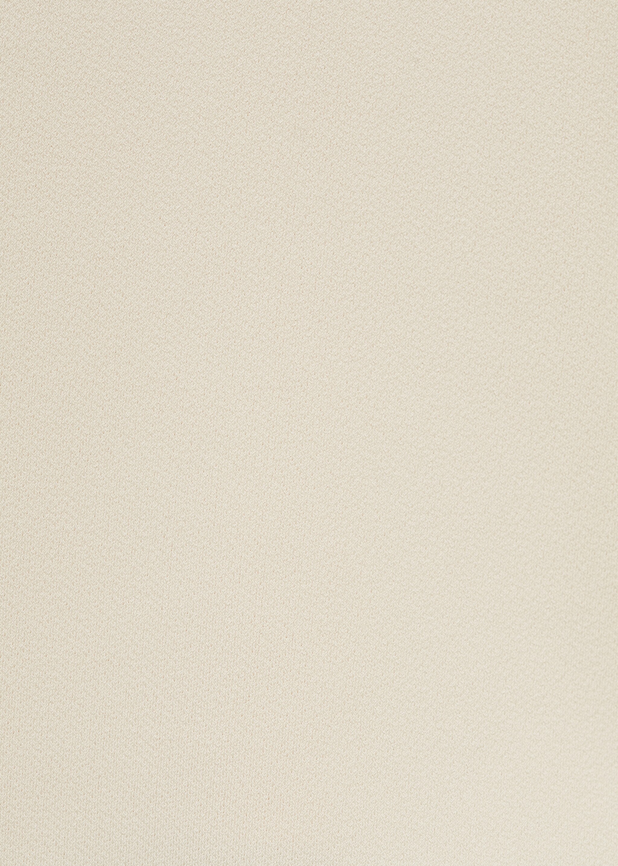 Boat-neck knitted top - Details of the article 8, Ecru. Ref: 87067180-00.