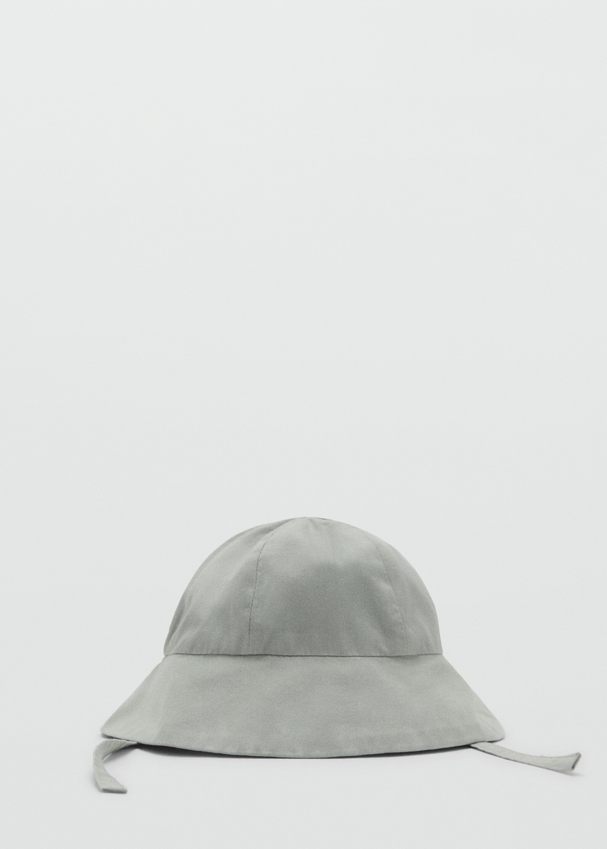 Marszczona czapka z bawełny - Artykuł bez modela/modelki, Zielony. Ref: 87067189-00.