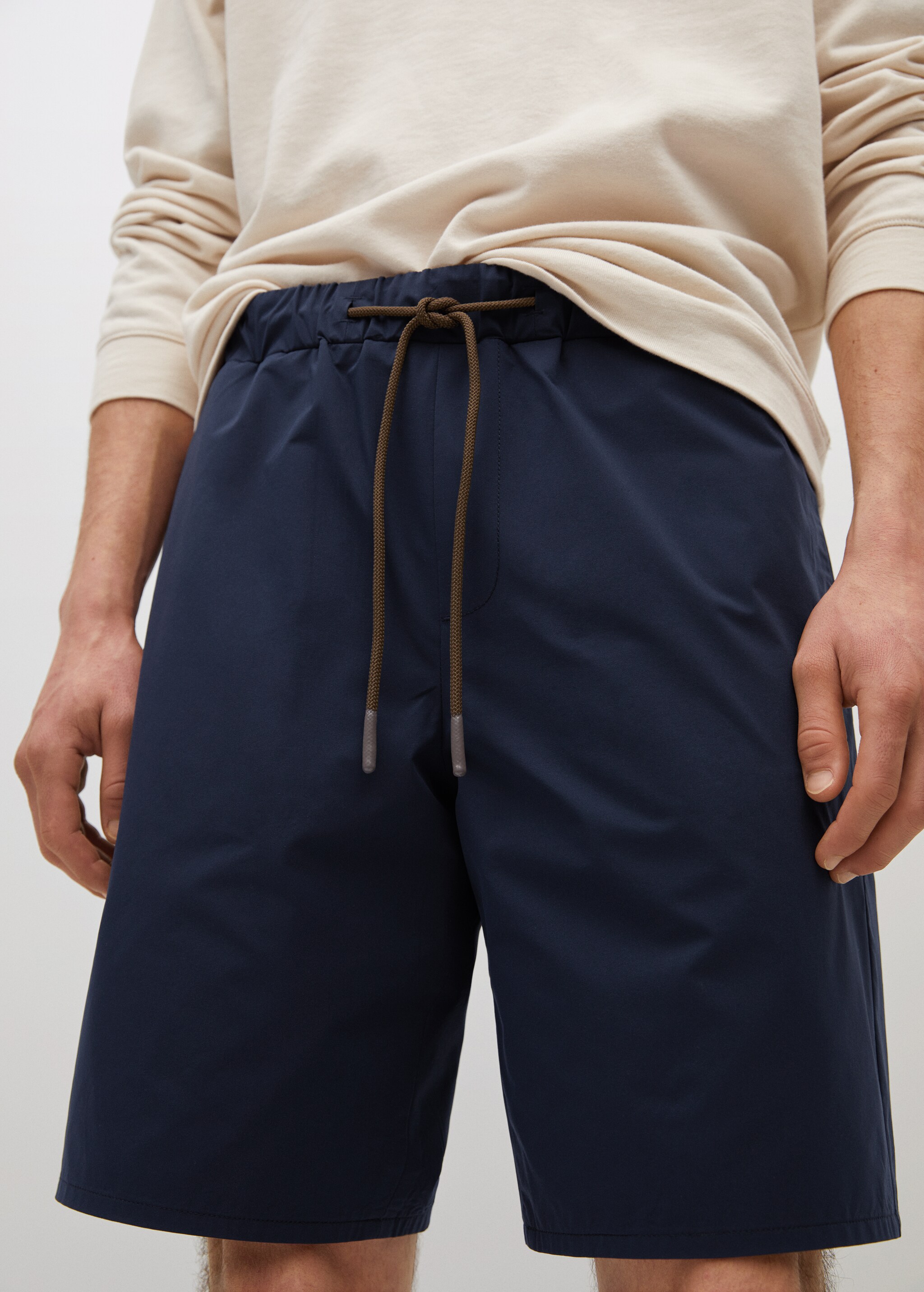 Oboustranné bermudy jogger - Detail zboží 2