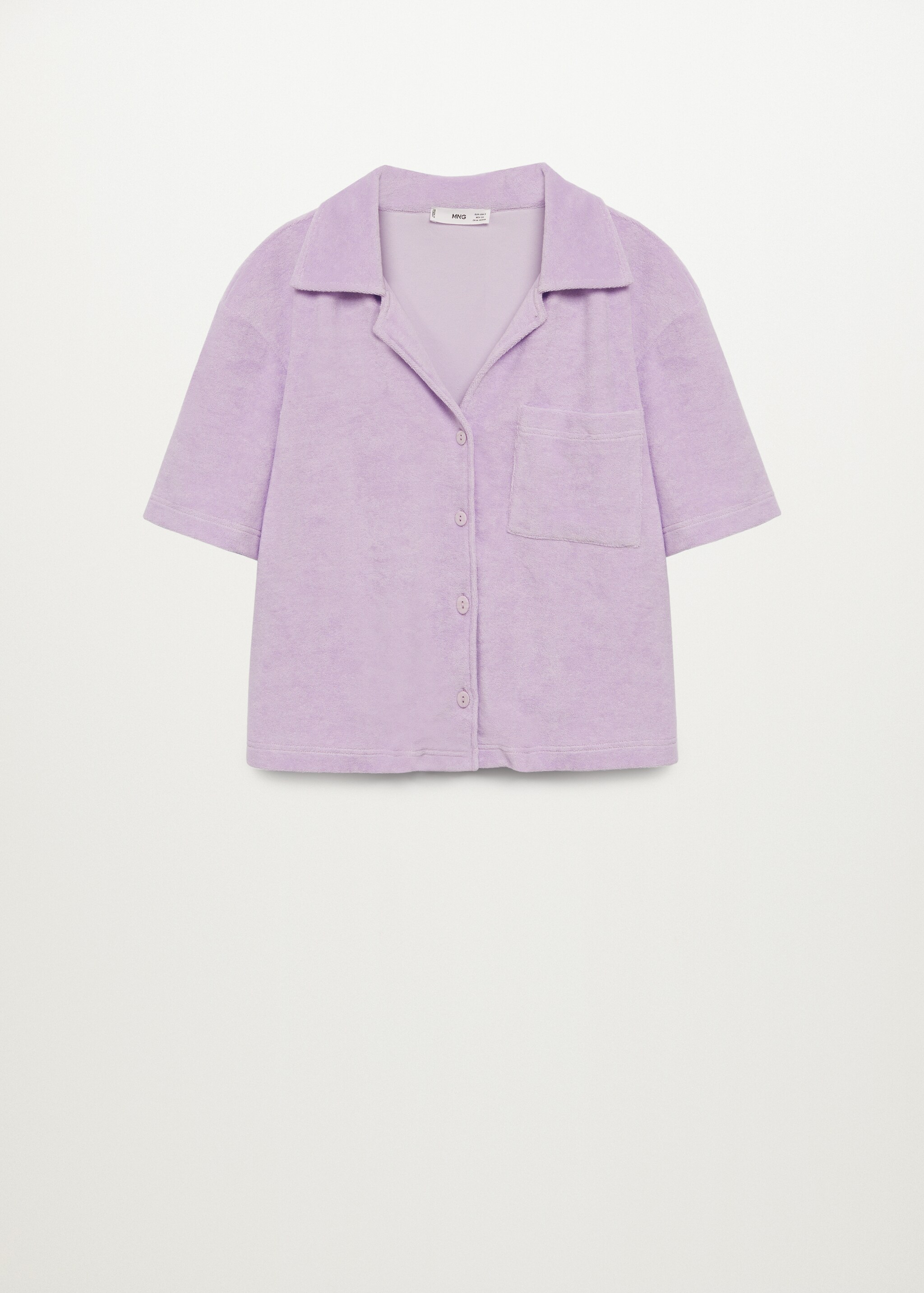 Camisa algodón toalla - Artículo sin modelo