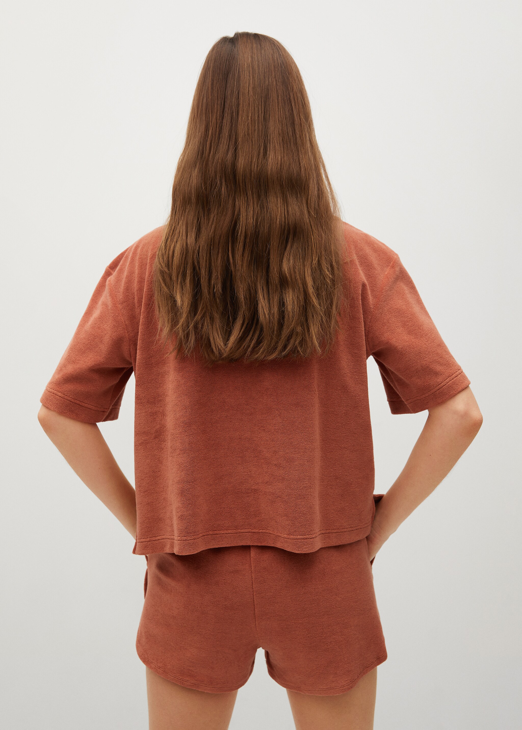 Camisa algodón toalla - Reverso del artículo