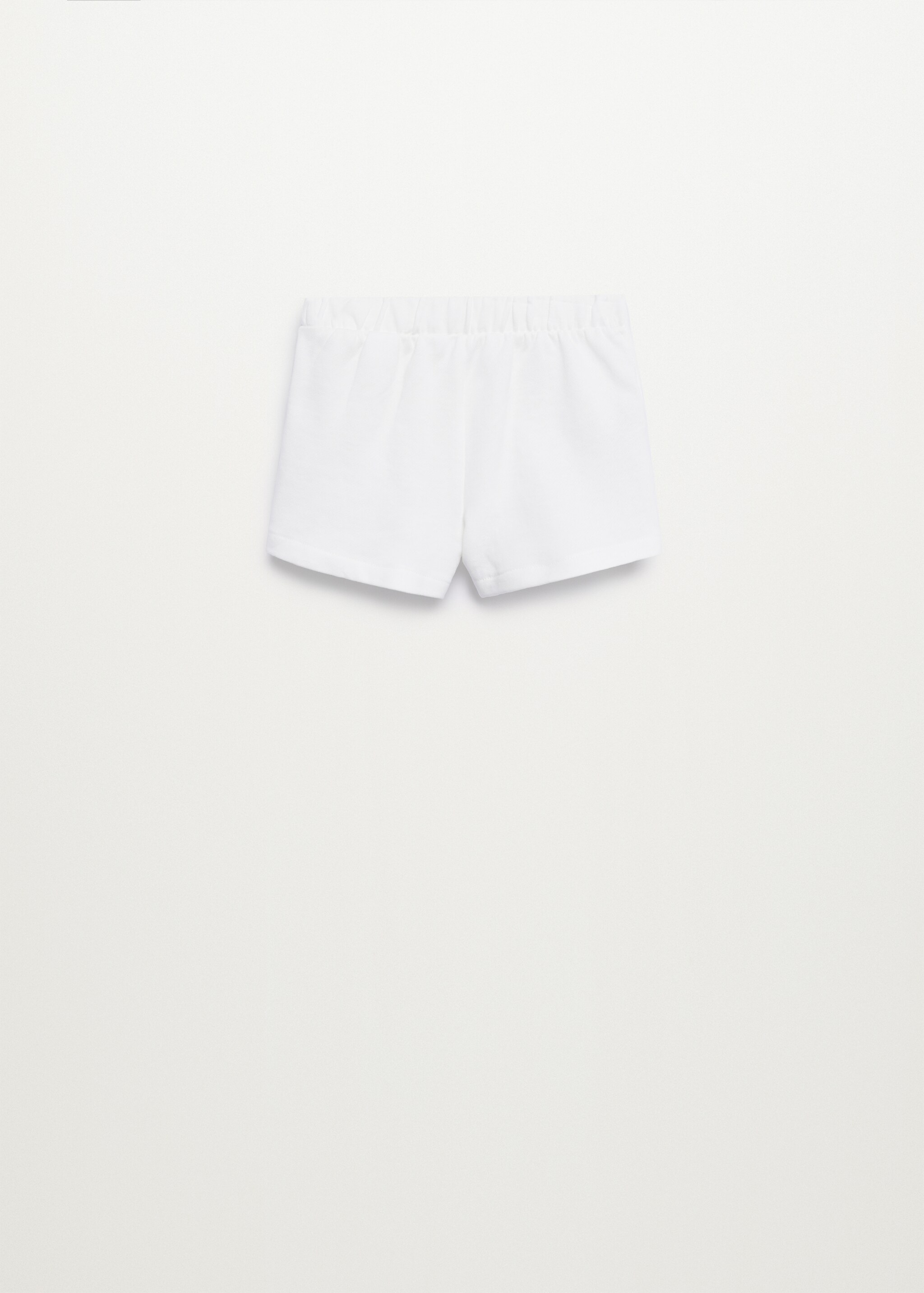 Short algodón punto - Reverso del artículo