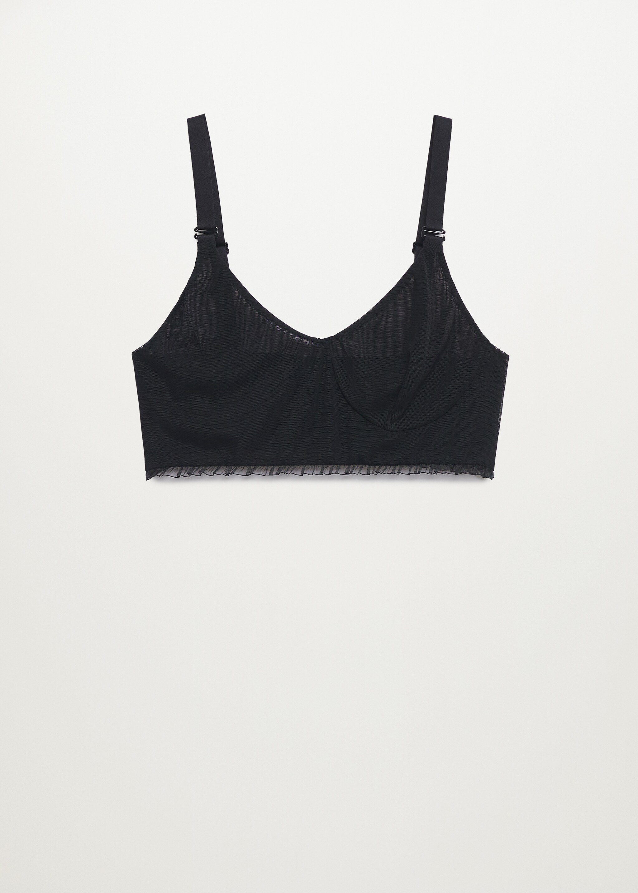 One cup reversible tulle bra - Article without model
