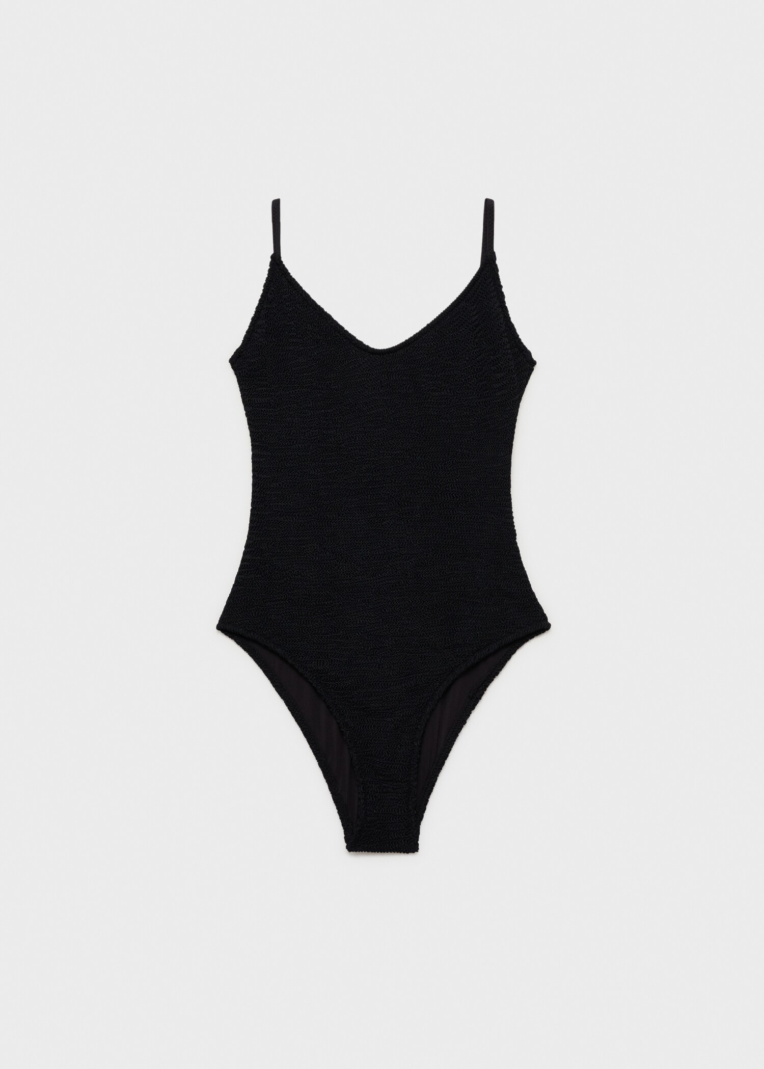 Plavky na ramínka s texturou - Zboží bez modelu