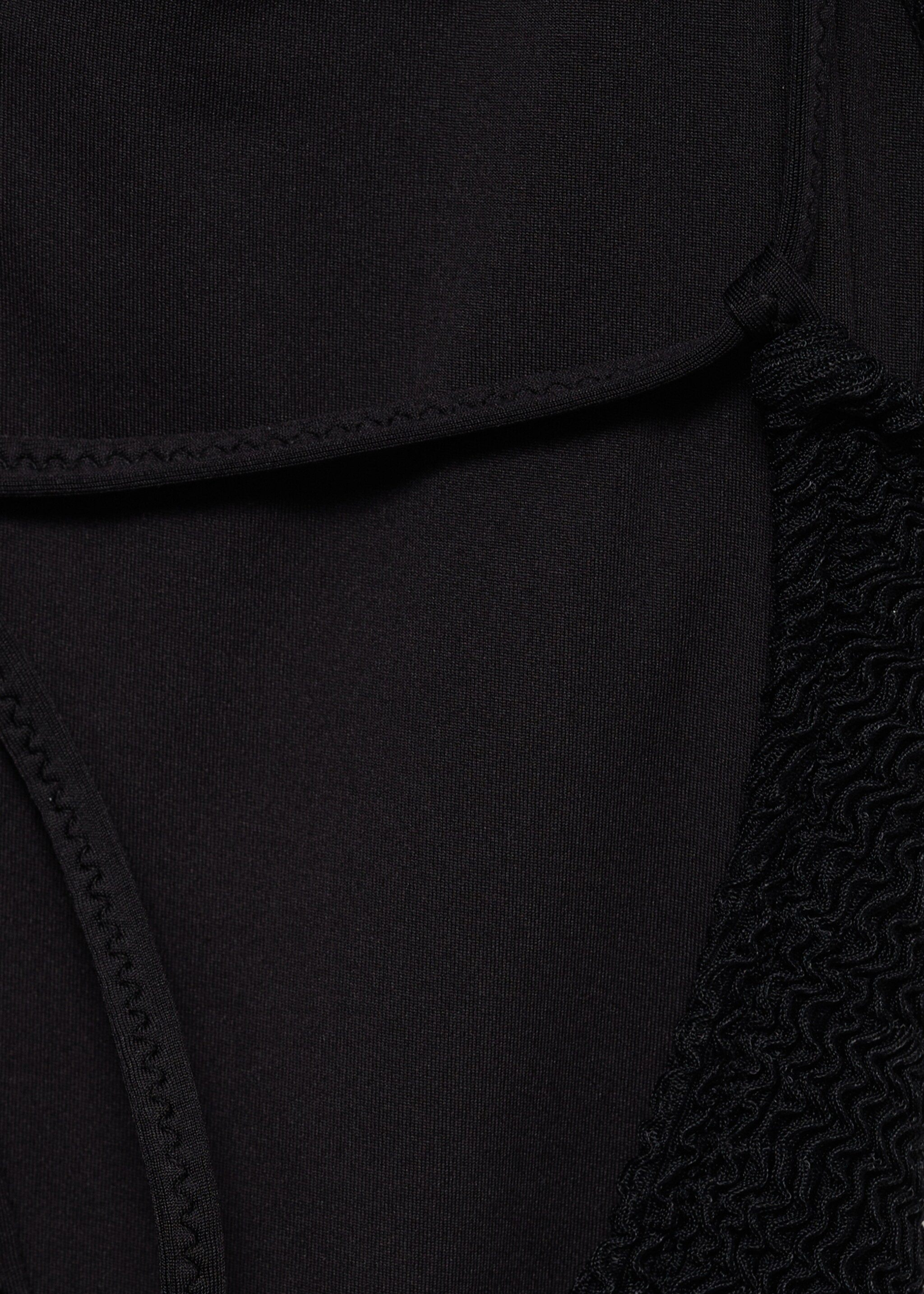 Costume da bagno spallini texture - Dettaglio dell'articolo 0, Nero. Ref: 87067676-00.