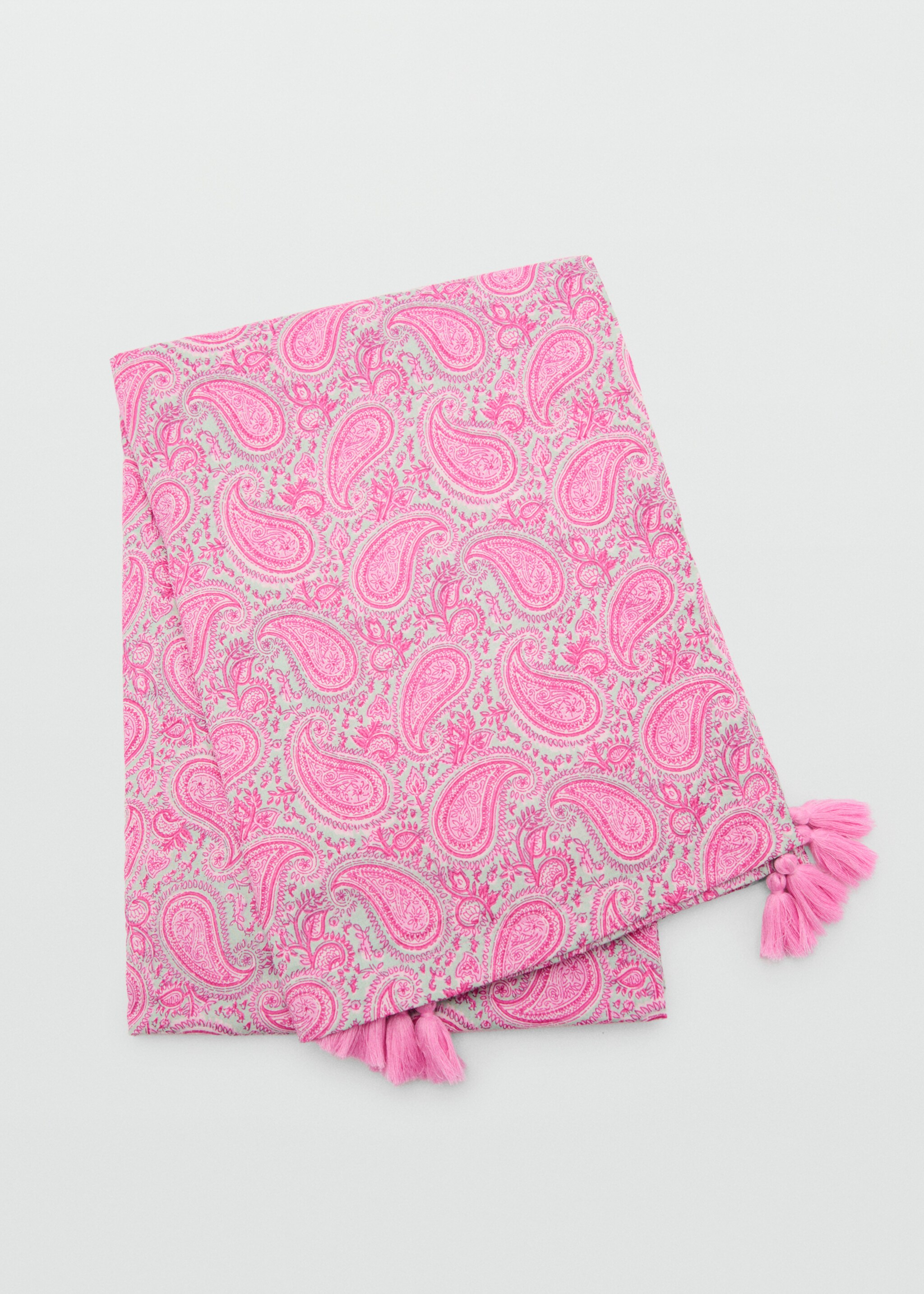 Bedrucktes Strandtuch - Artikel ohne Model, Rosa. Ref: 87067690-00.