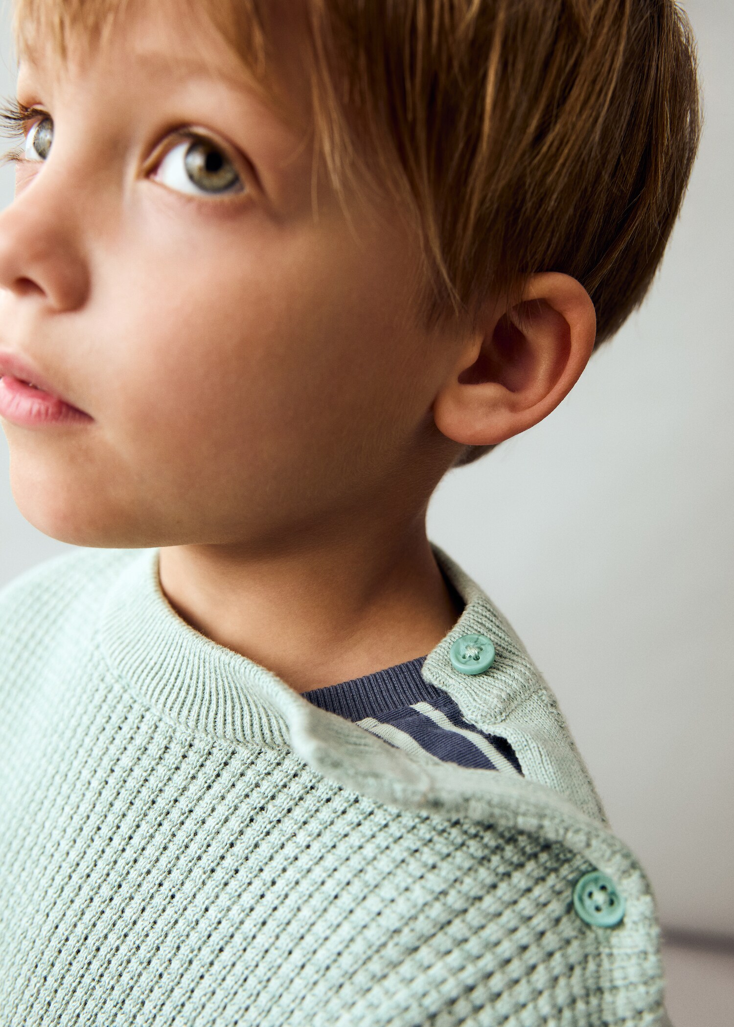 Jersey punto detalle botones - Detalle del artículo 1