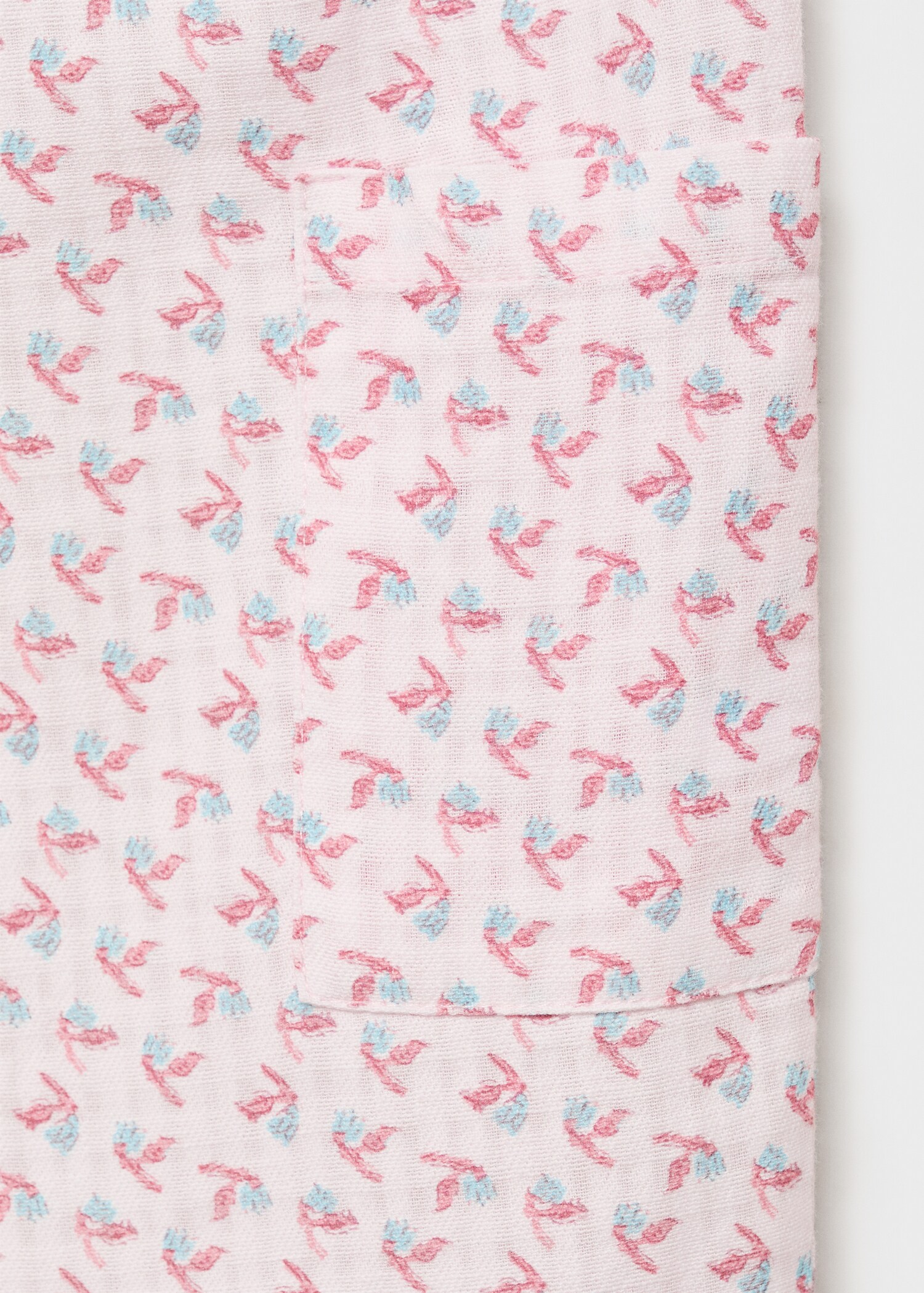 Pantalons rectes estampats - Detall de l'article 0