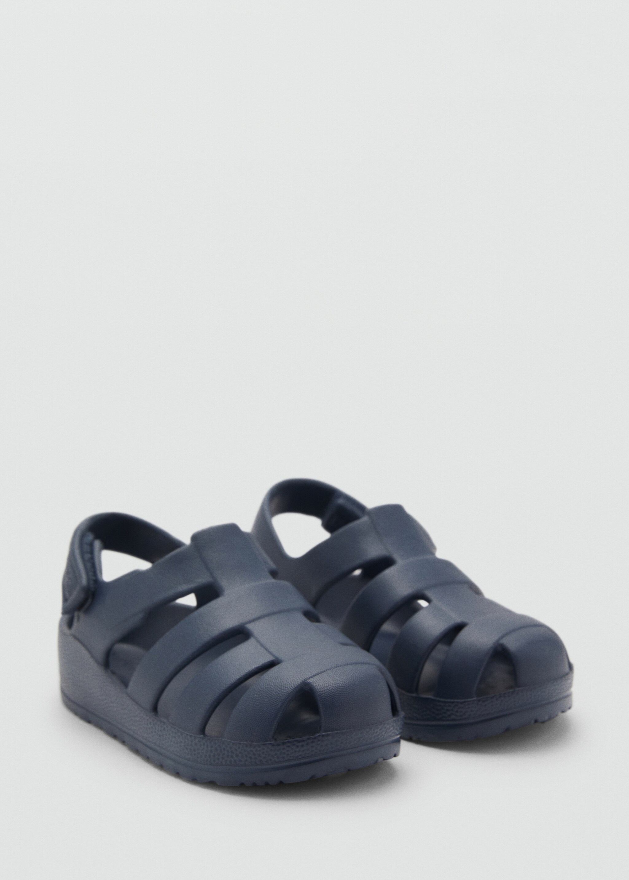 Velcro strap sandal - Medium plane, Navy. Ref: 87067710-00.