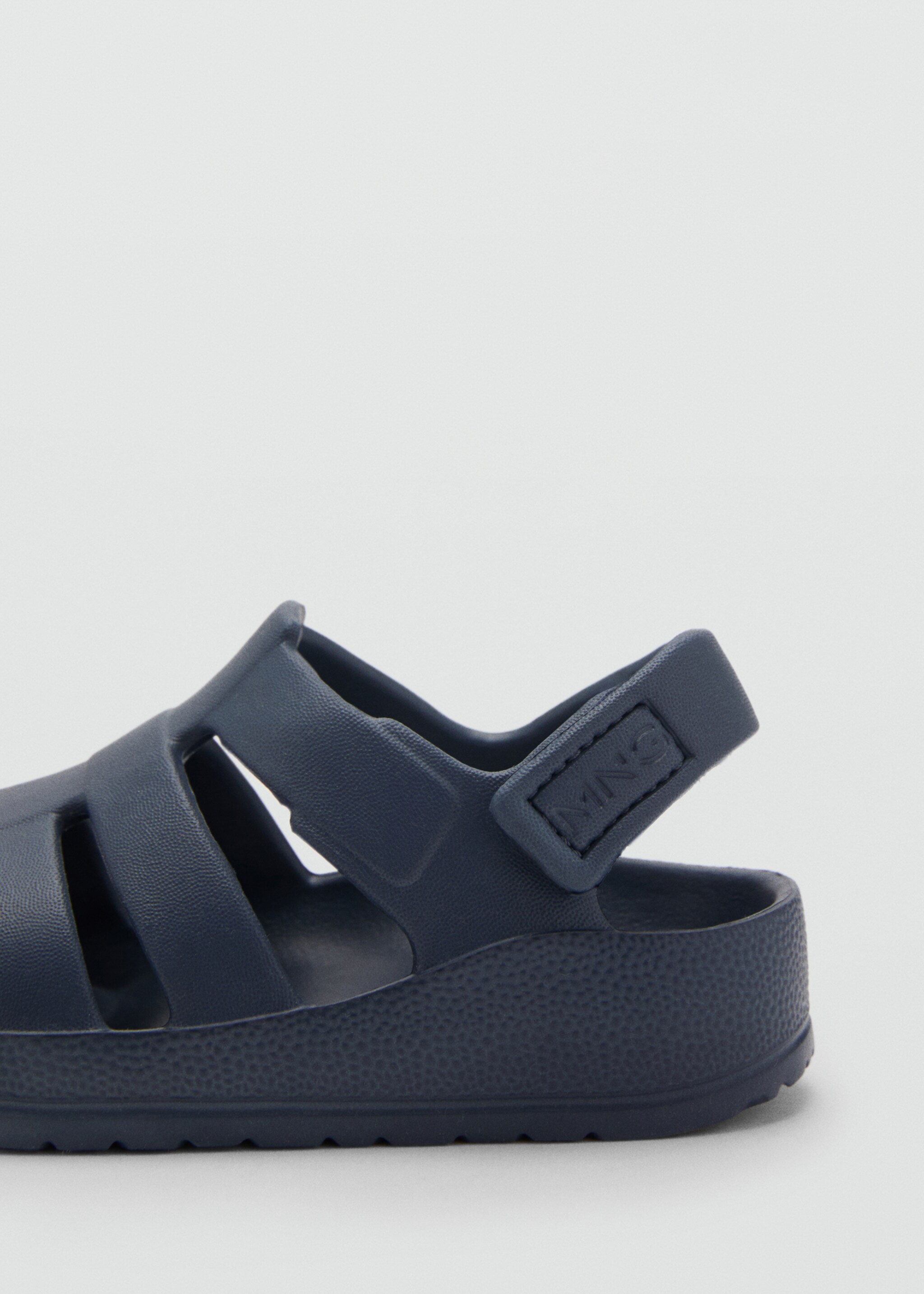 Velcro strap sandal - Details of the article 1, Navy. Ref: 87067710-00.