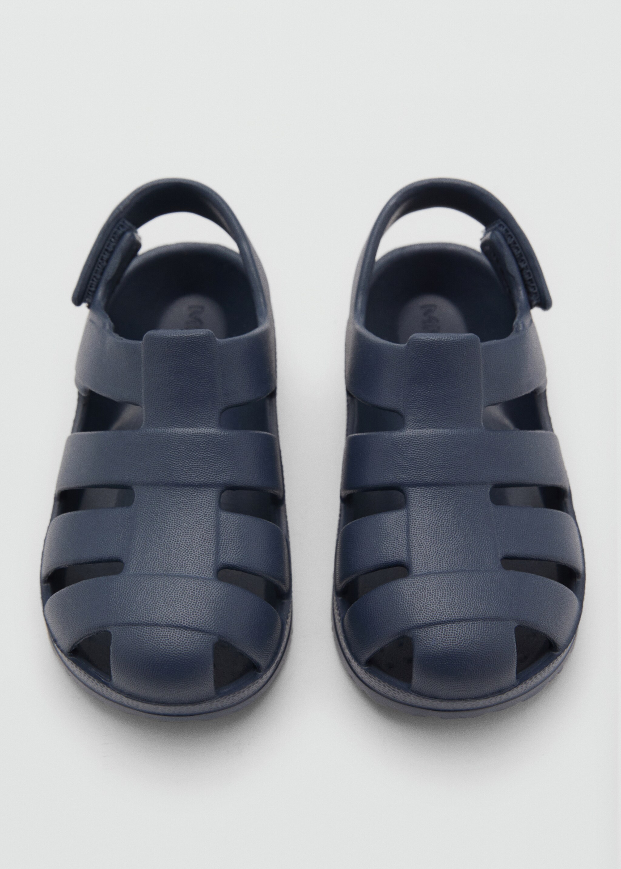 Velcro strap sandal - Details of the article 2, Navy. Ref: 87067710-00.
