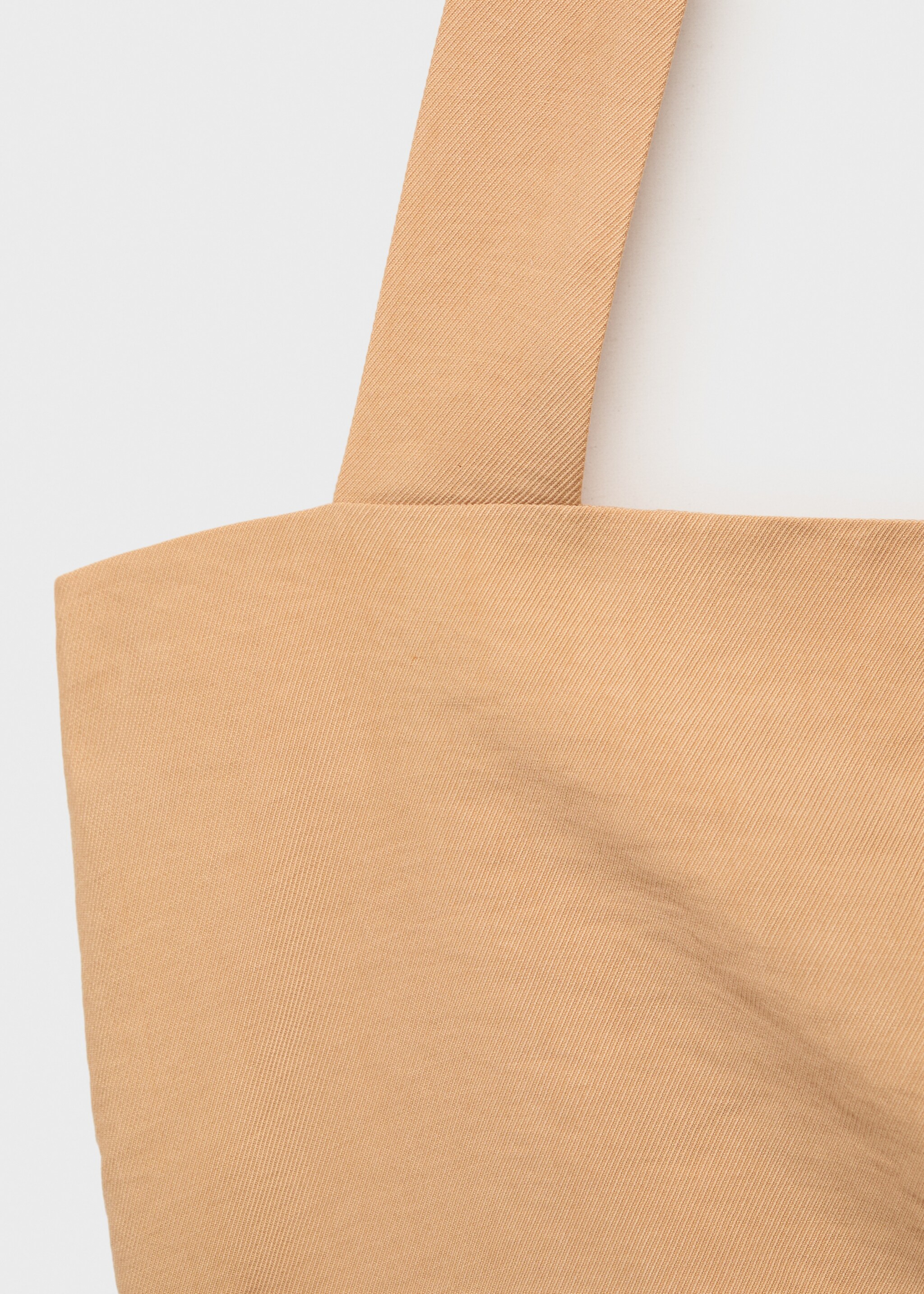 Lyocell top with gathered detail - Details of the article 8, Nude. Ref: 87067719-00.