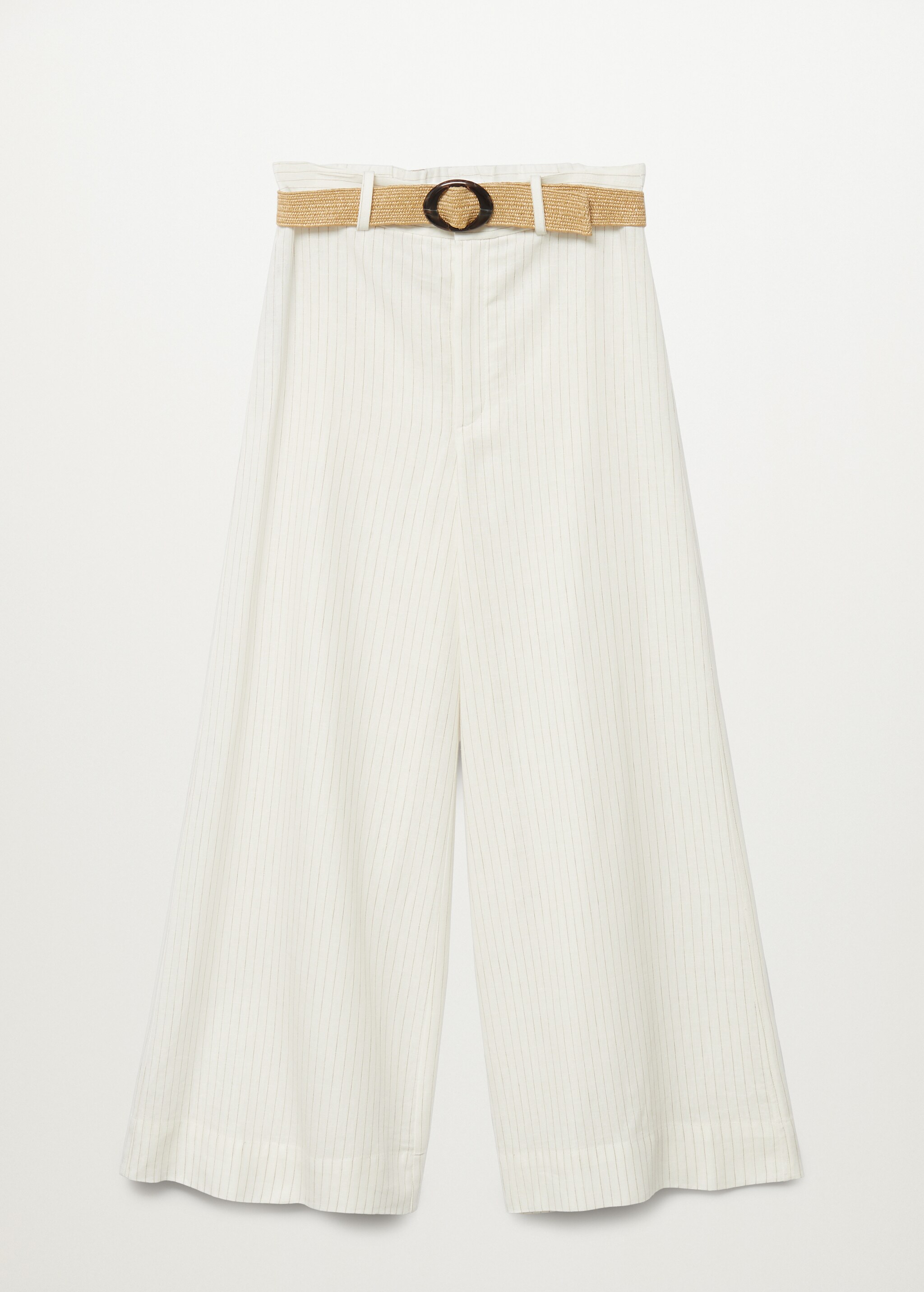 Pantalón lino cinturón - Artículo sin modelo